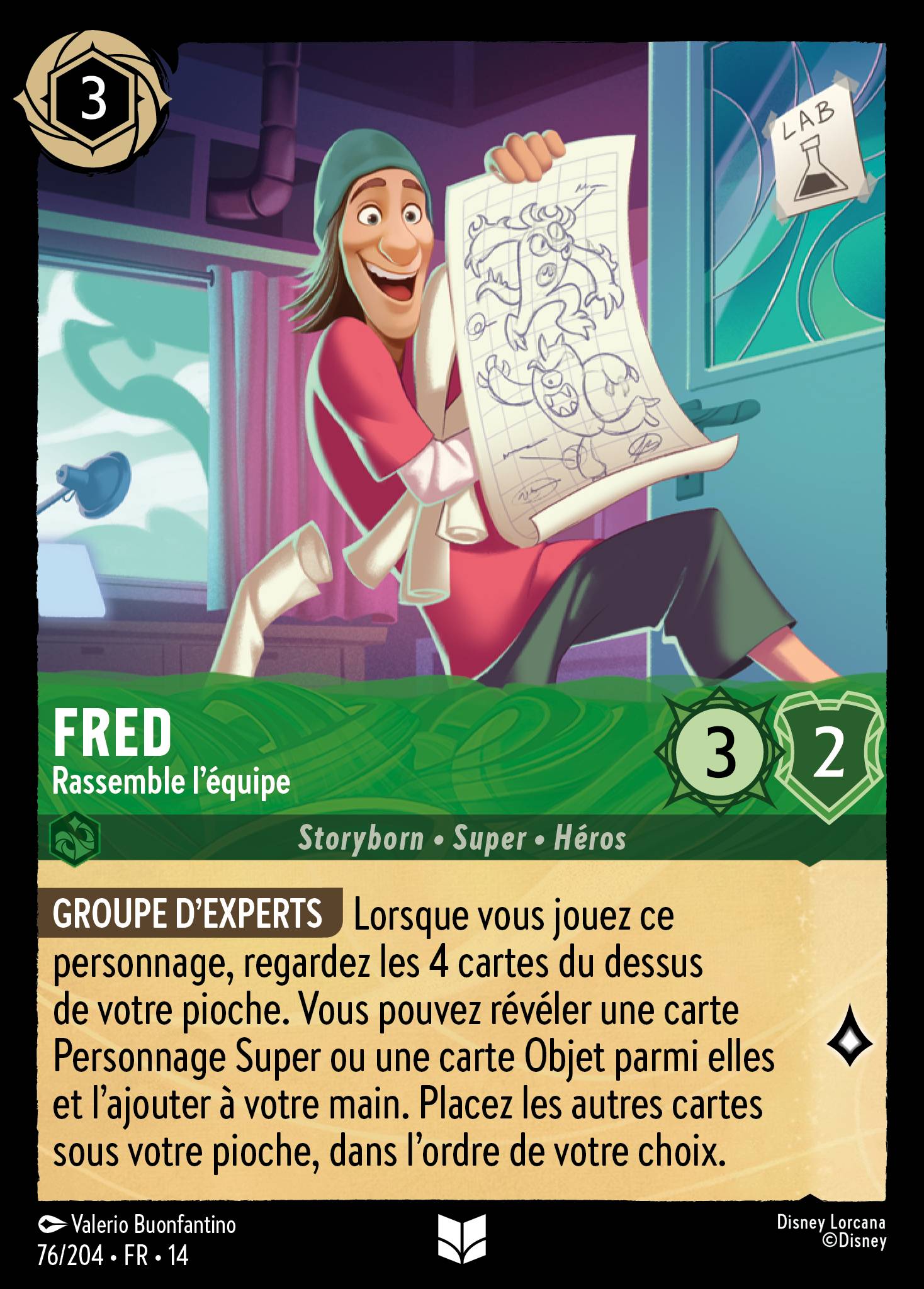 Fred · Rassemble l'équipe
