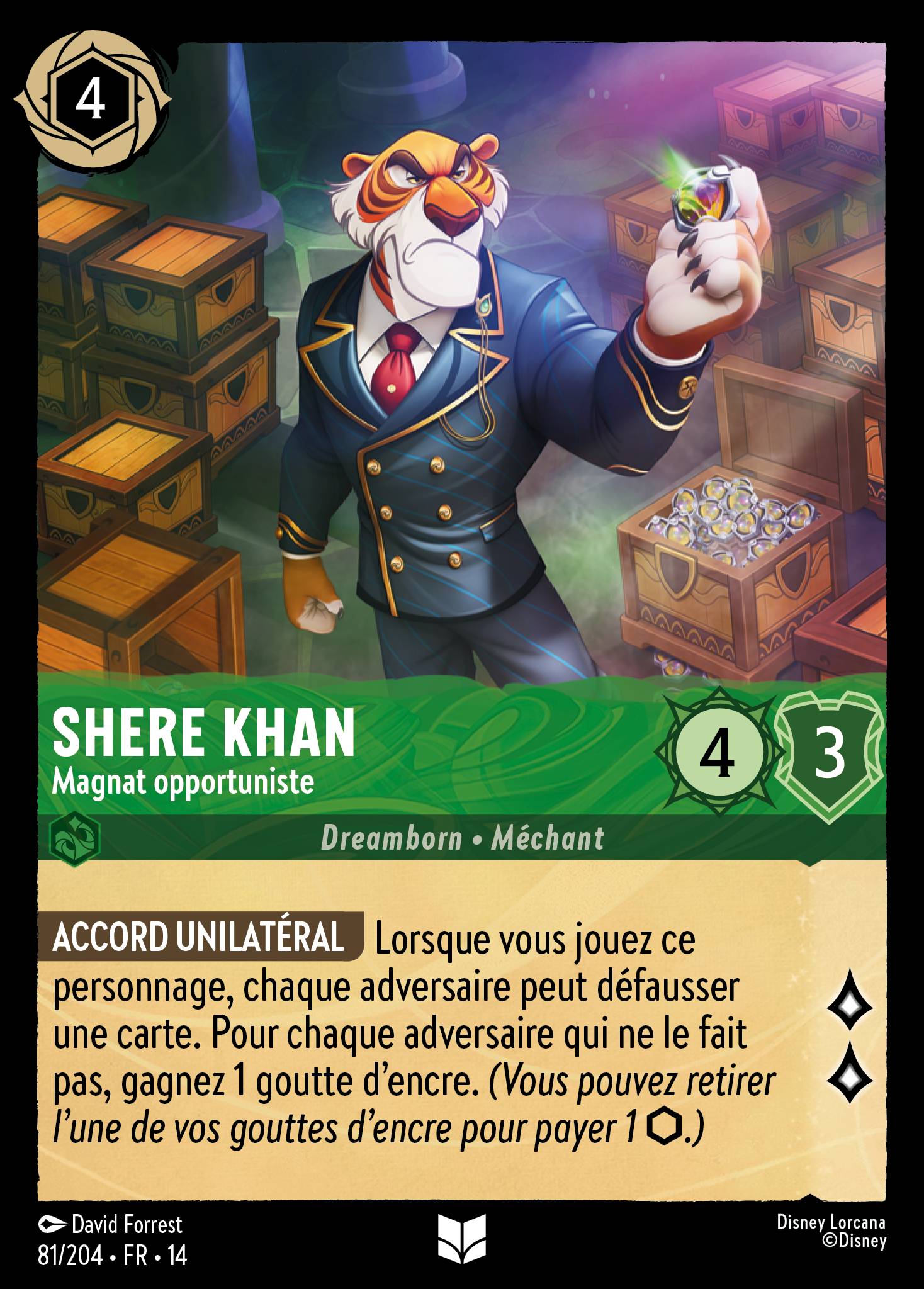 Shere Khan · Magnat opportuniste