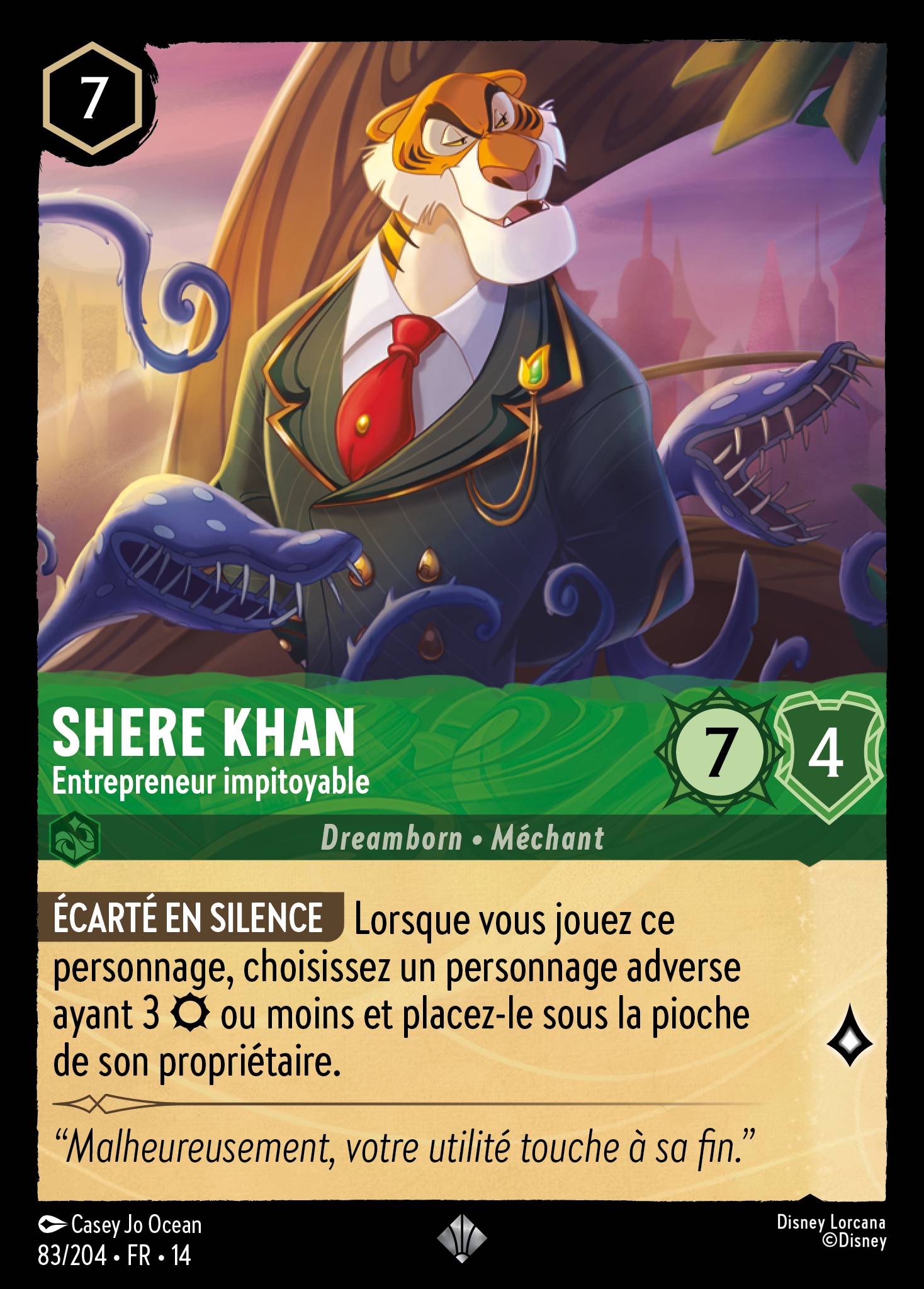 Shere Khan · Entrepreneur impitoyable