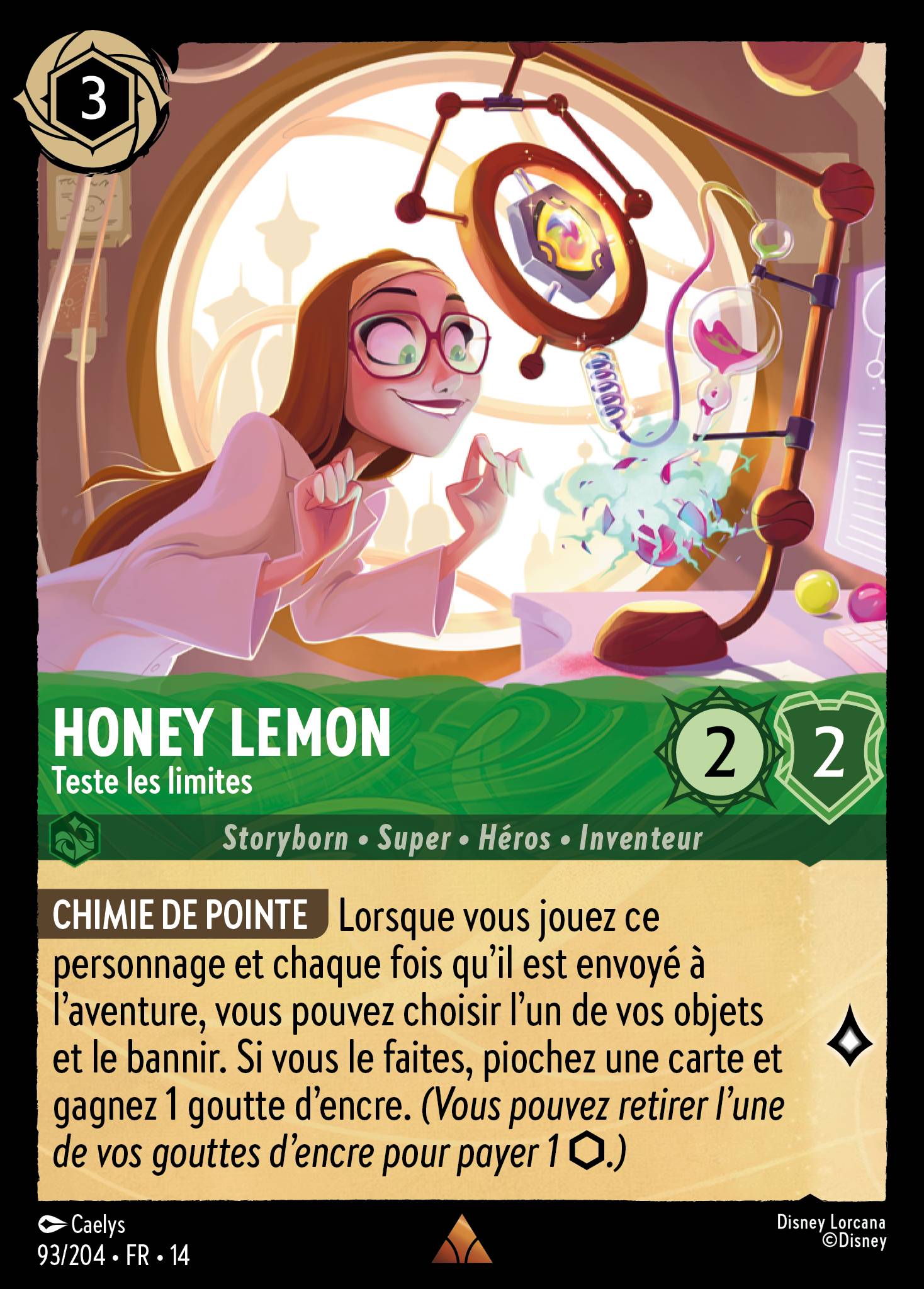 Honey Lemon · Teste les limites