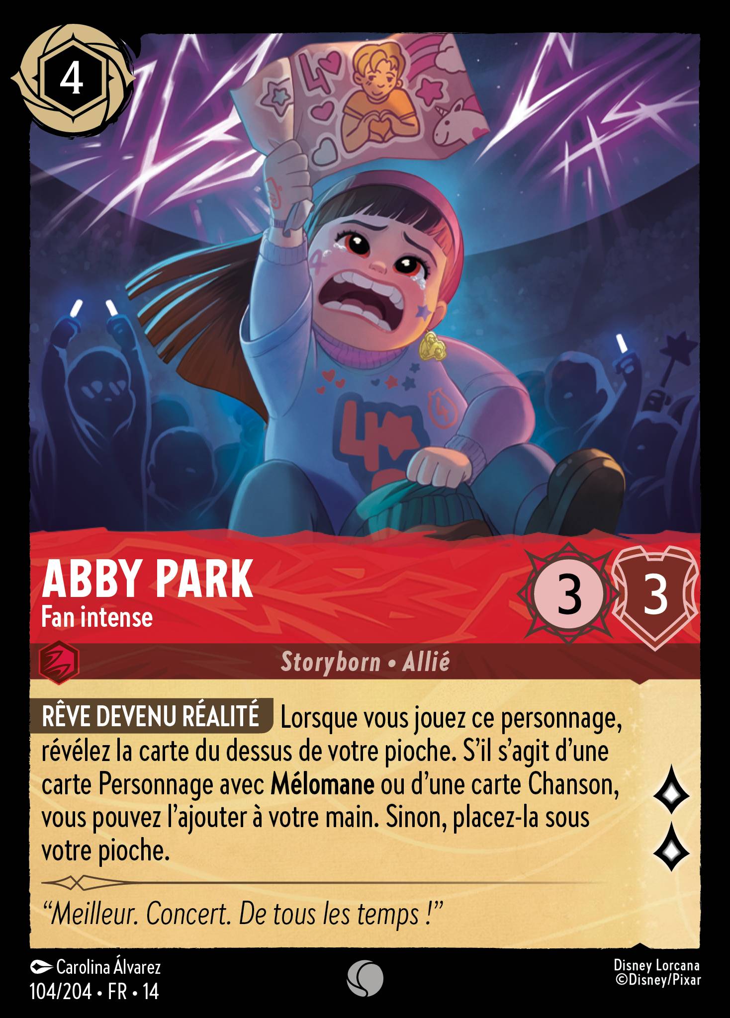 Abby Park · Fan intense