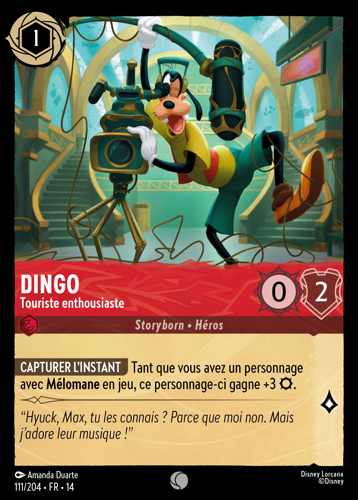 Dingo · Touriste enthousiaste