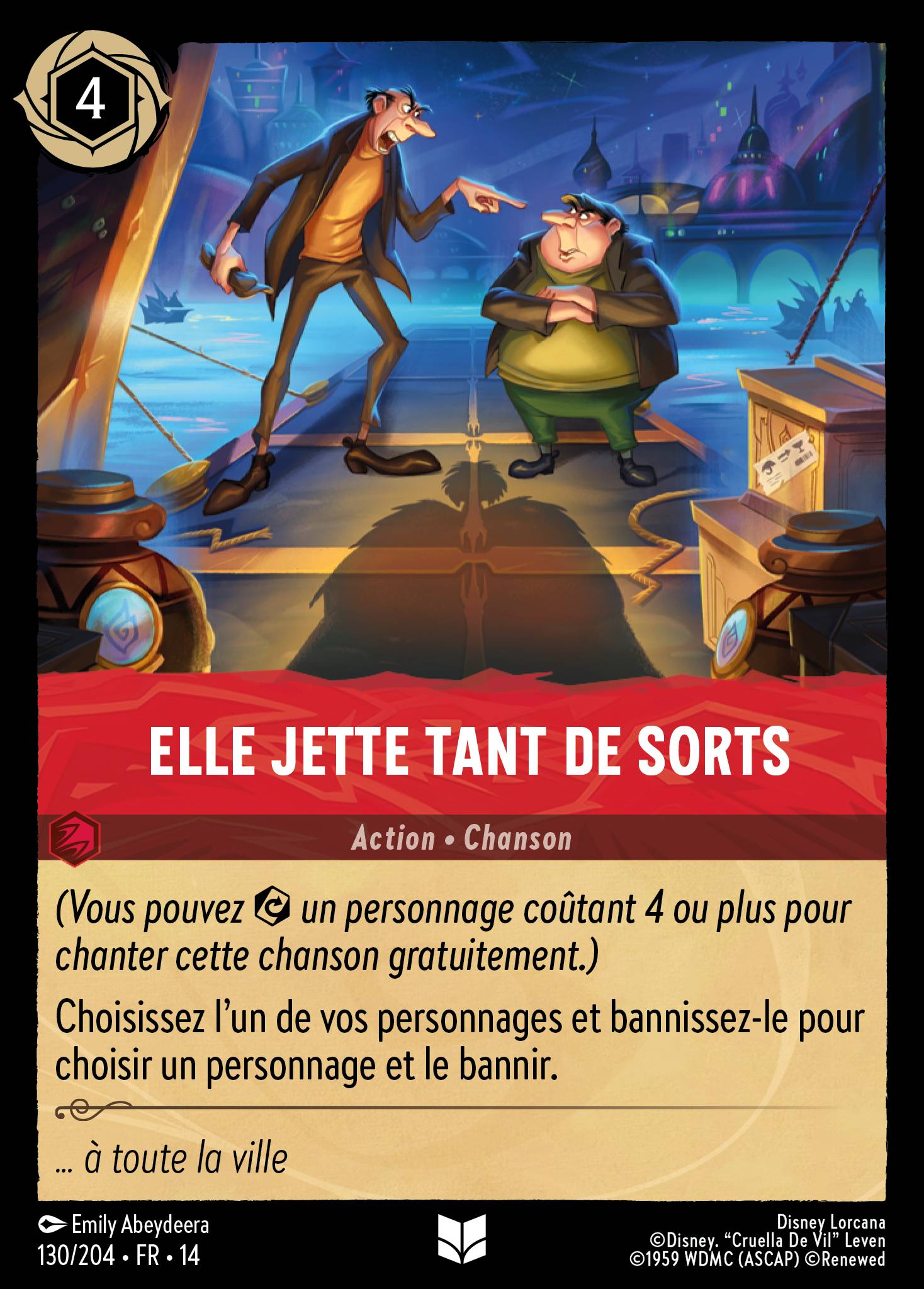Elle jette tant de sorts