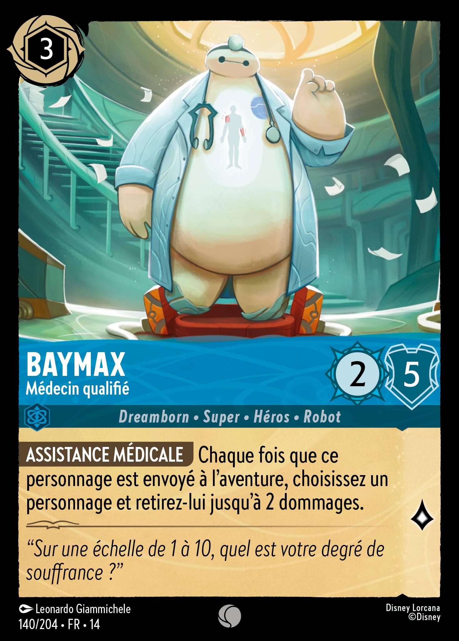 Baymax · Médecin qualifié