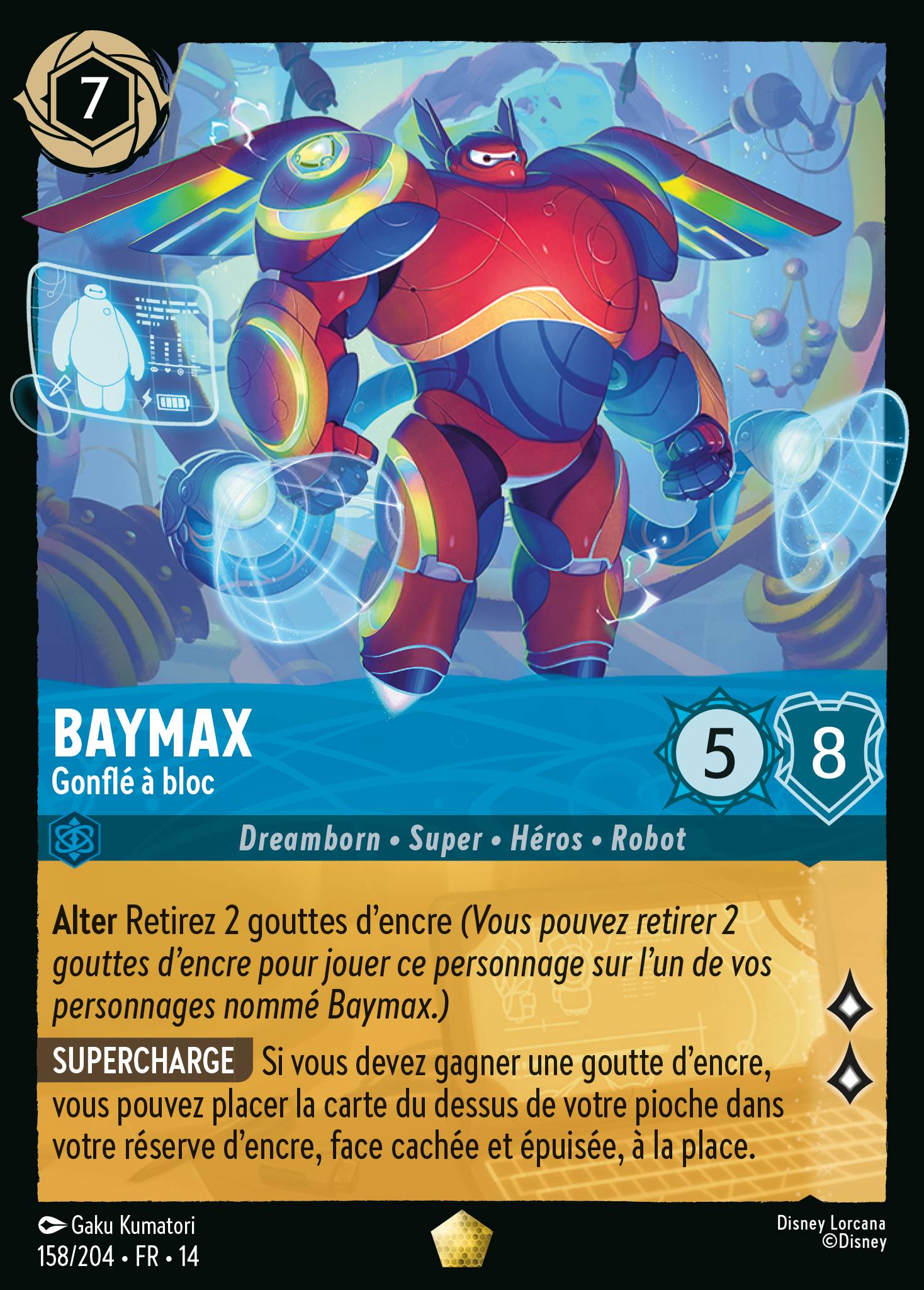 Baymax · Gonflé à bloc
