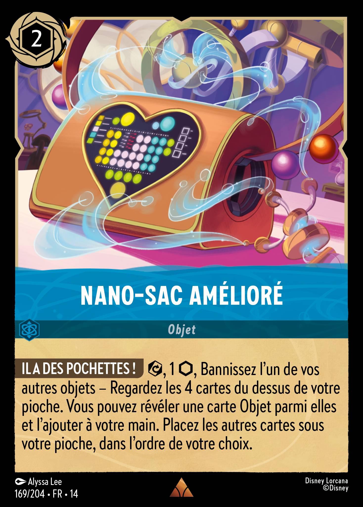Nano-Sac amélioré