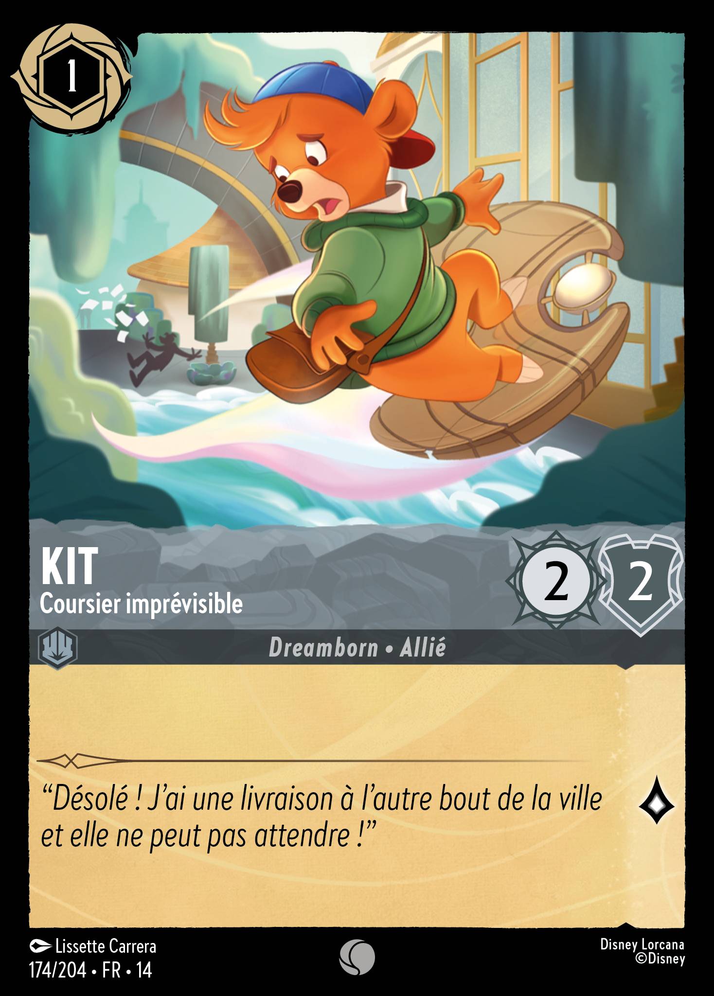 Kit · Coursier imprévisible