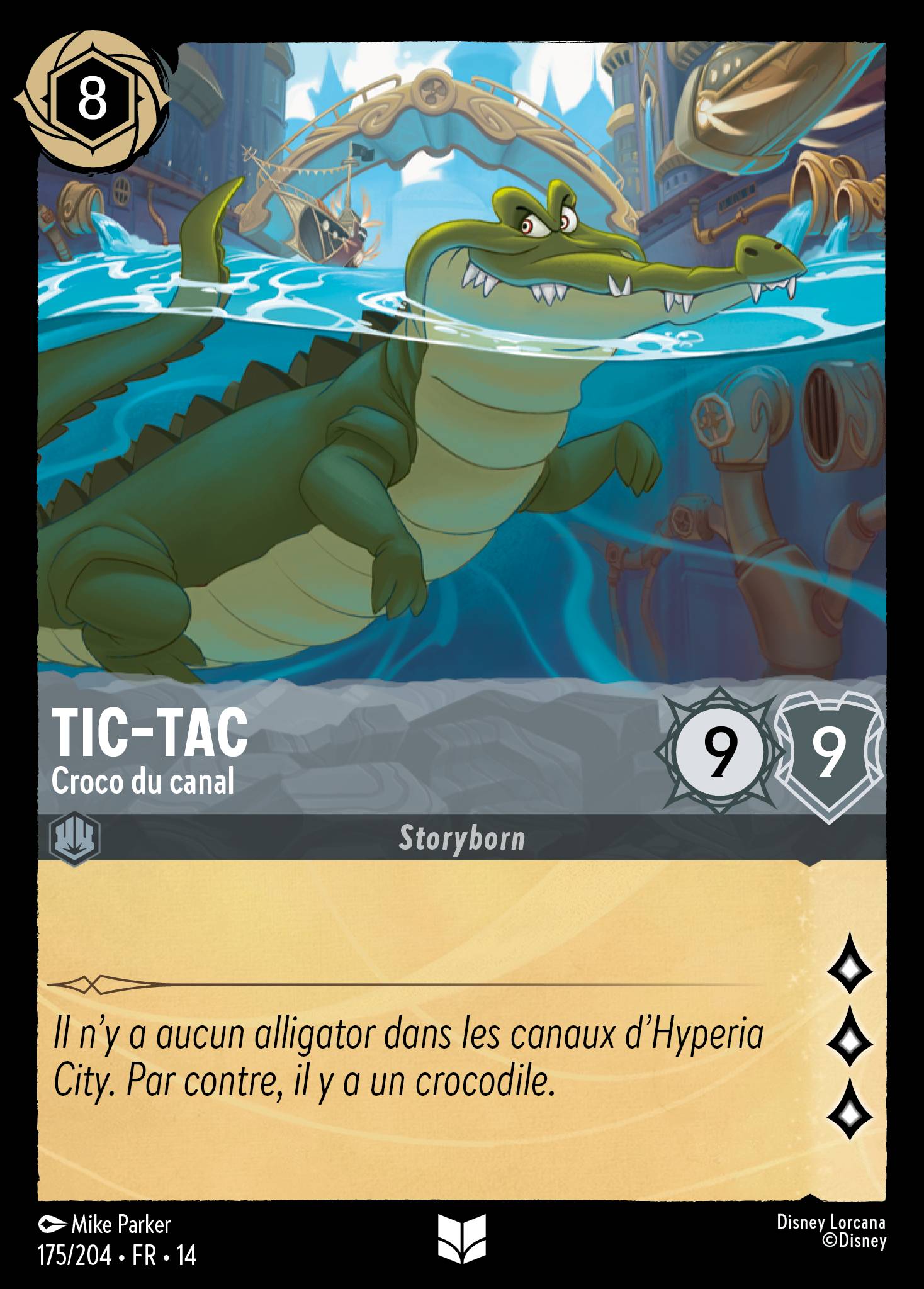 Tic-Tac · Croco du canal