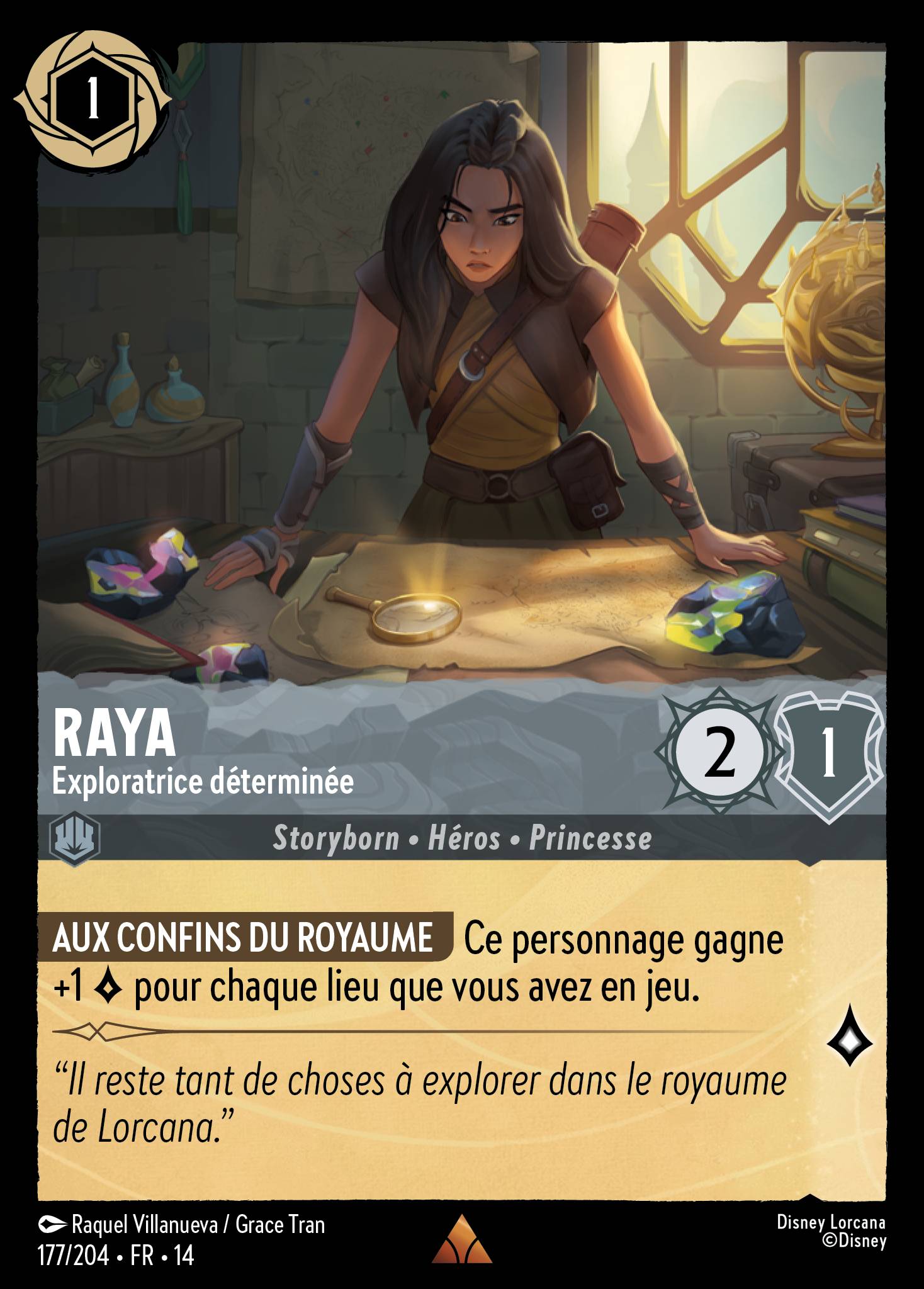 Raya · Exploratrice déterminée