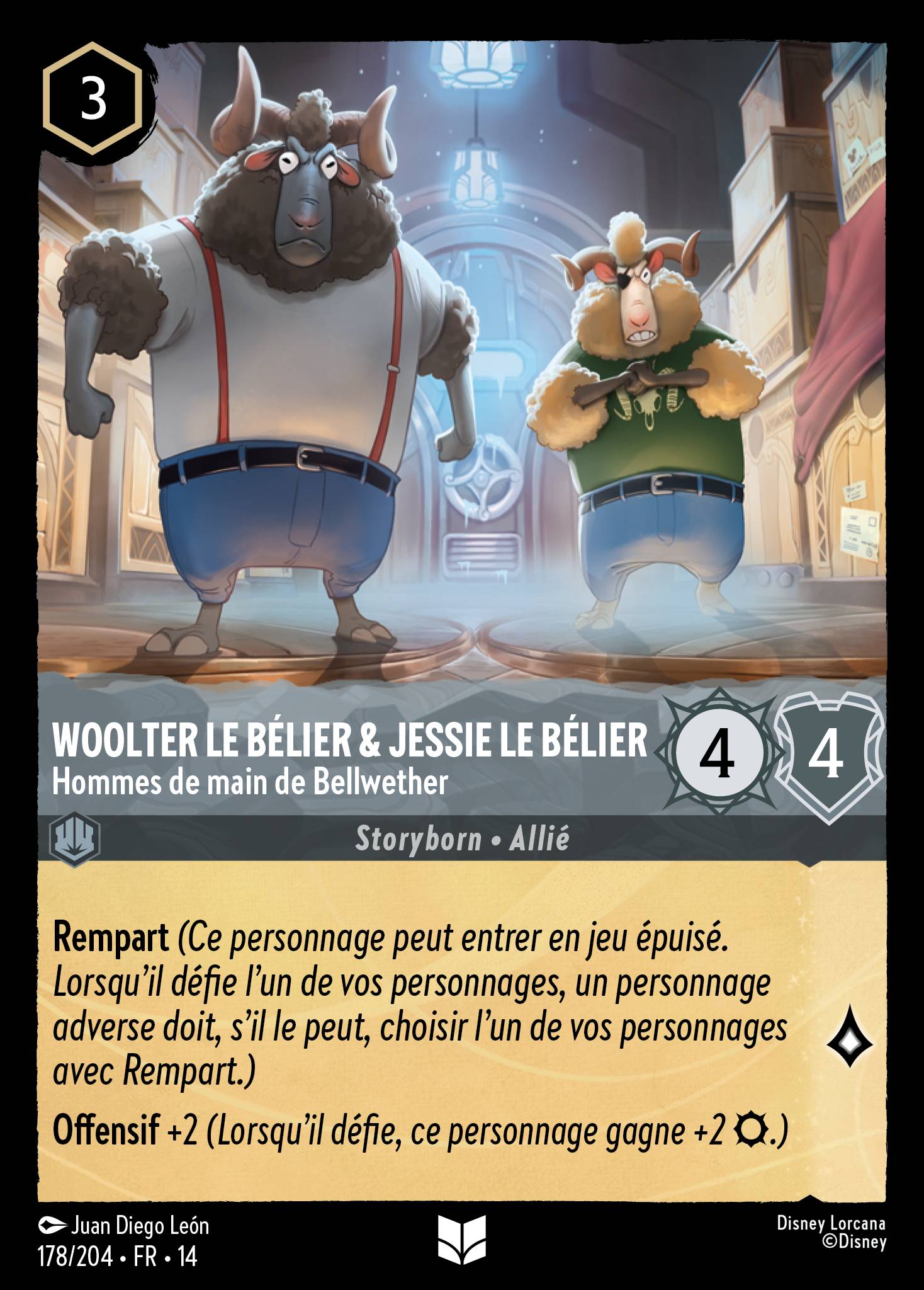 Woolter le bélier & Jessie le bélier · Hommes de main de Bellwether