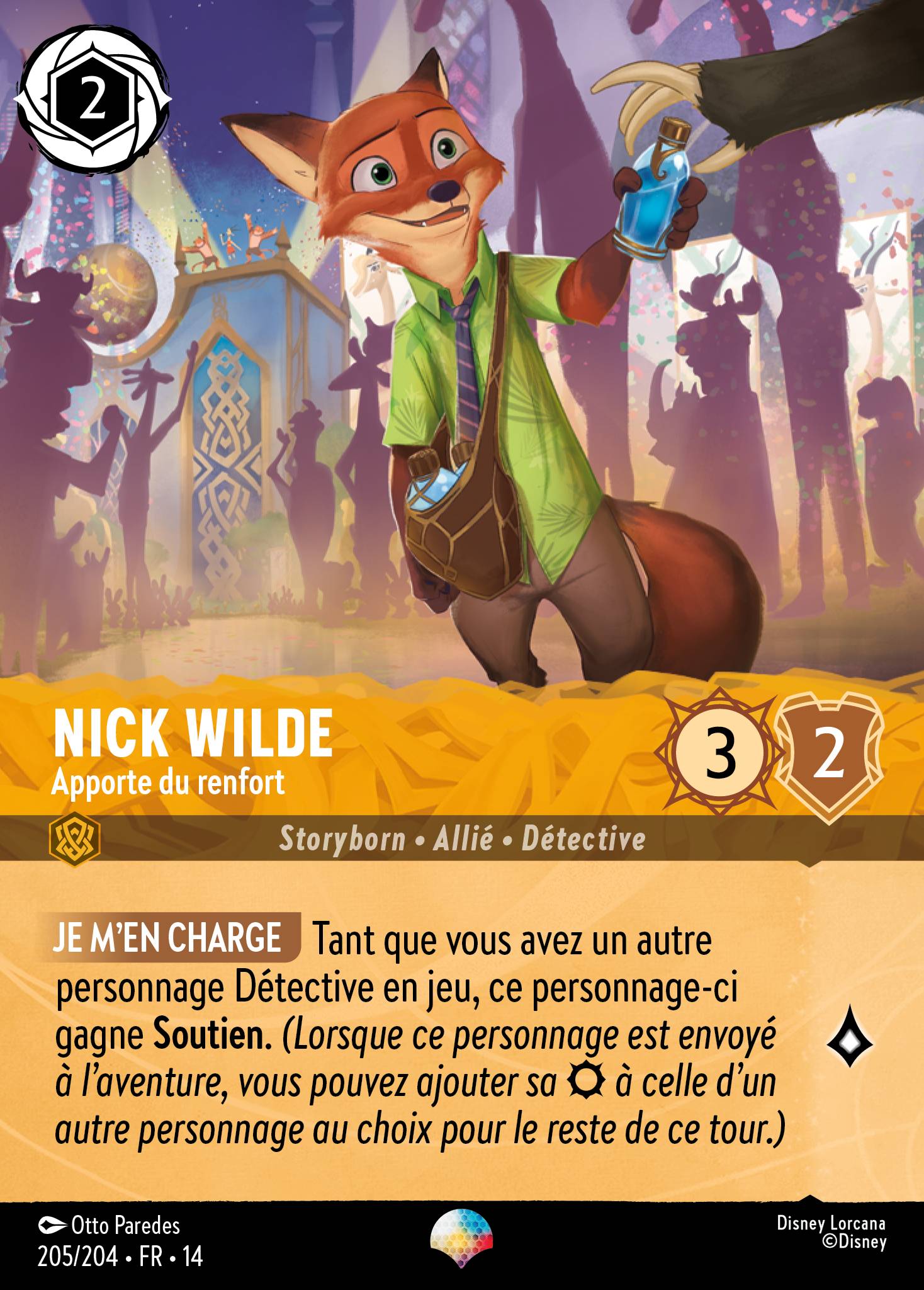 Nick Wilde · Apporte du renfort