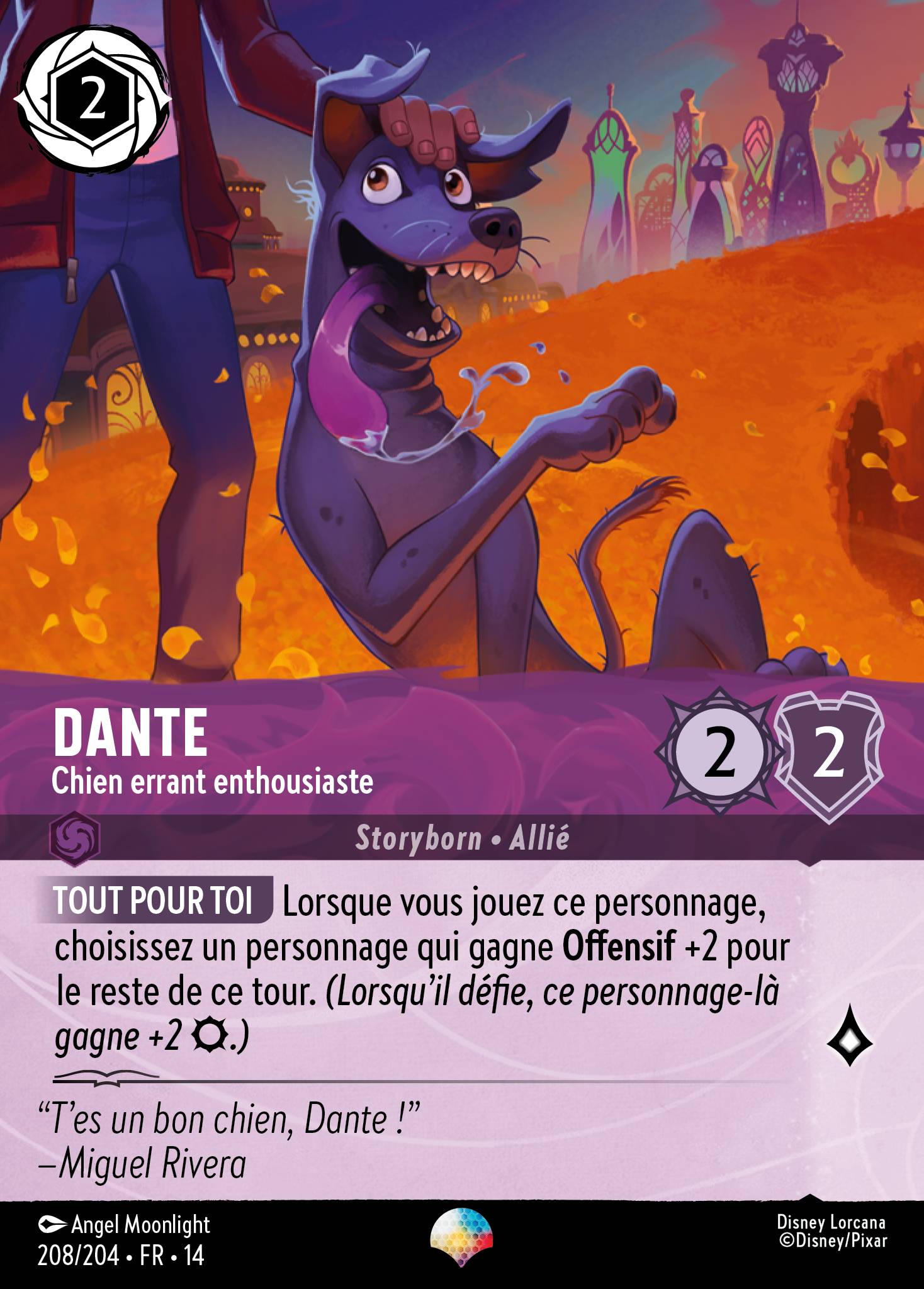 Dante · Chien errant enthousiaste