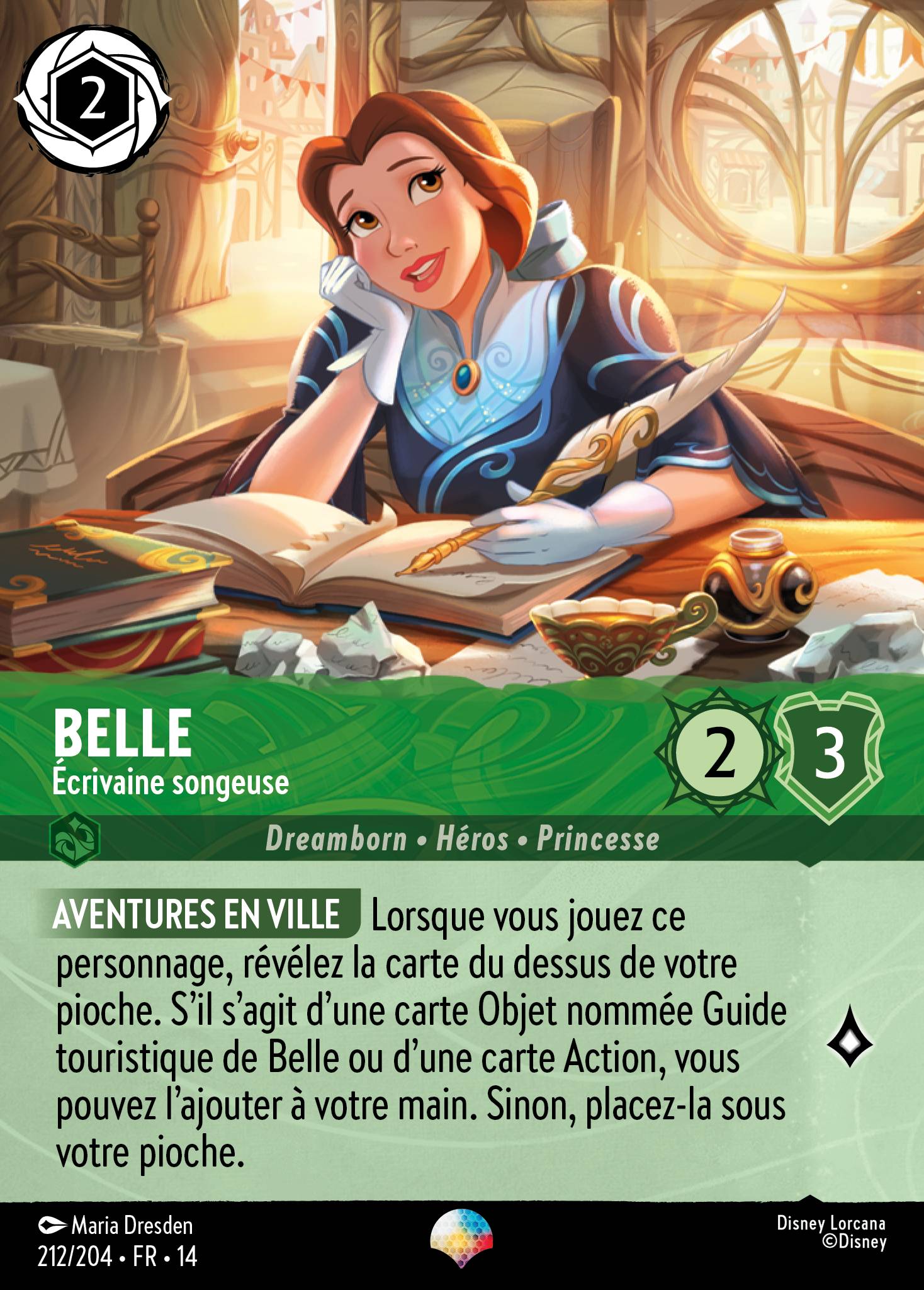 Belle · Écrivaine songeuse