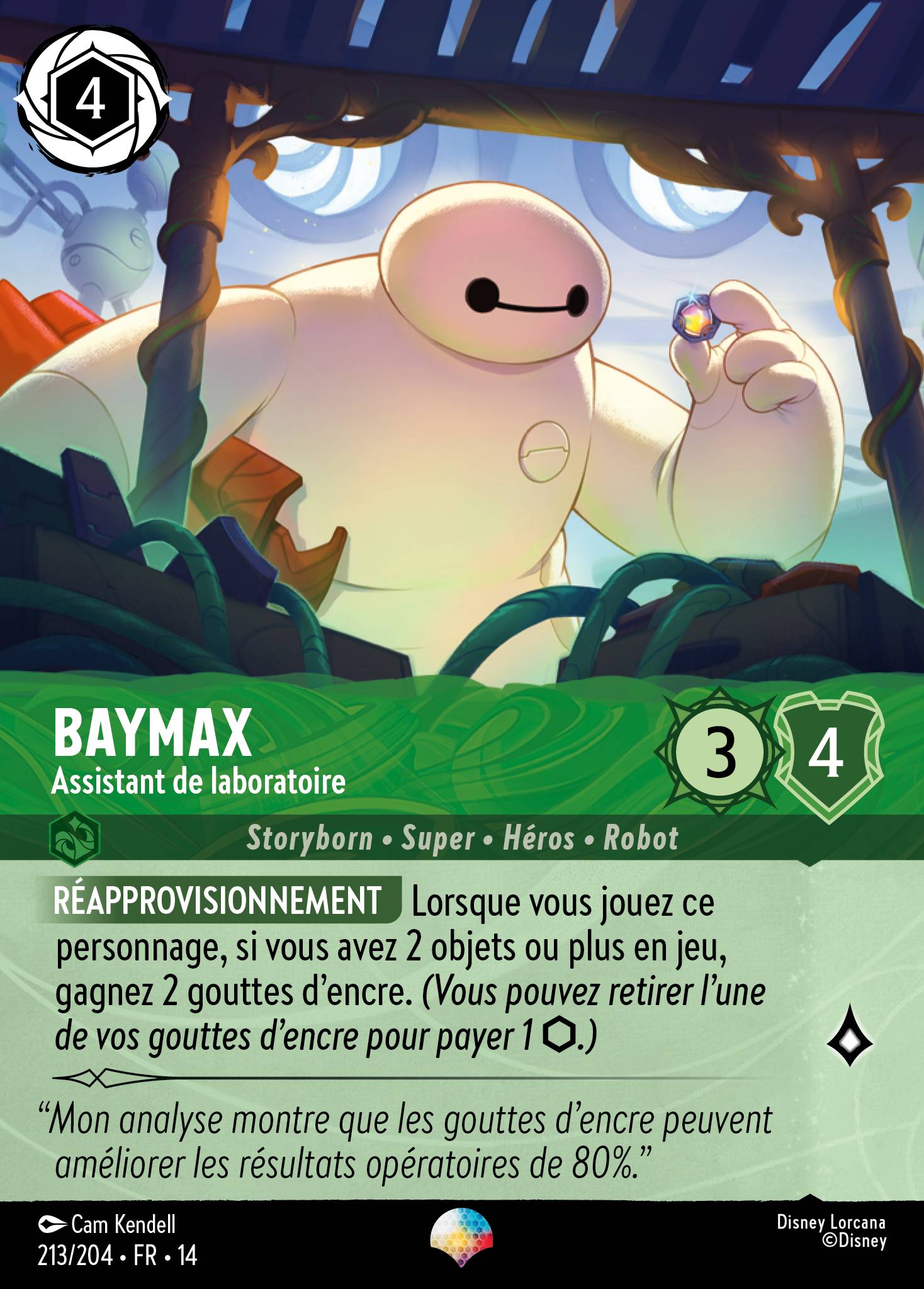 Baymax · Assistant de laboratoire