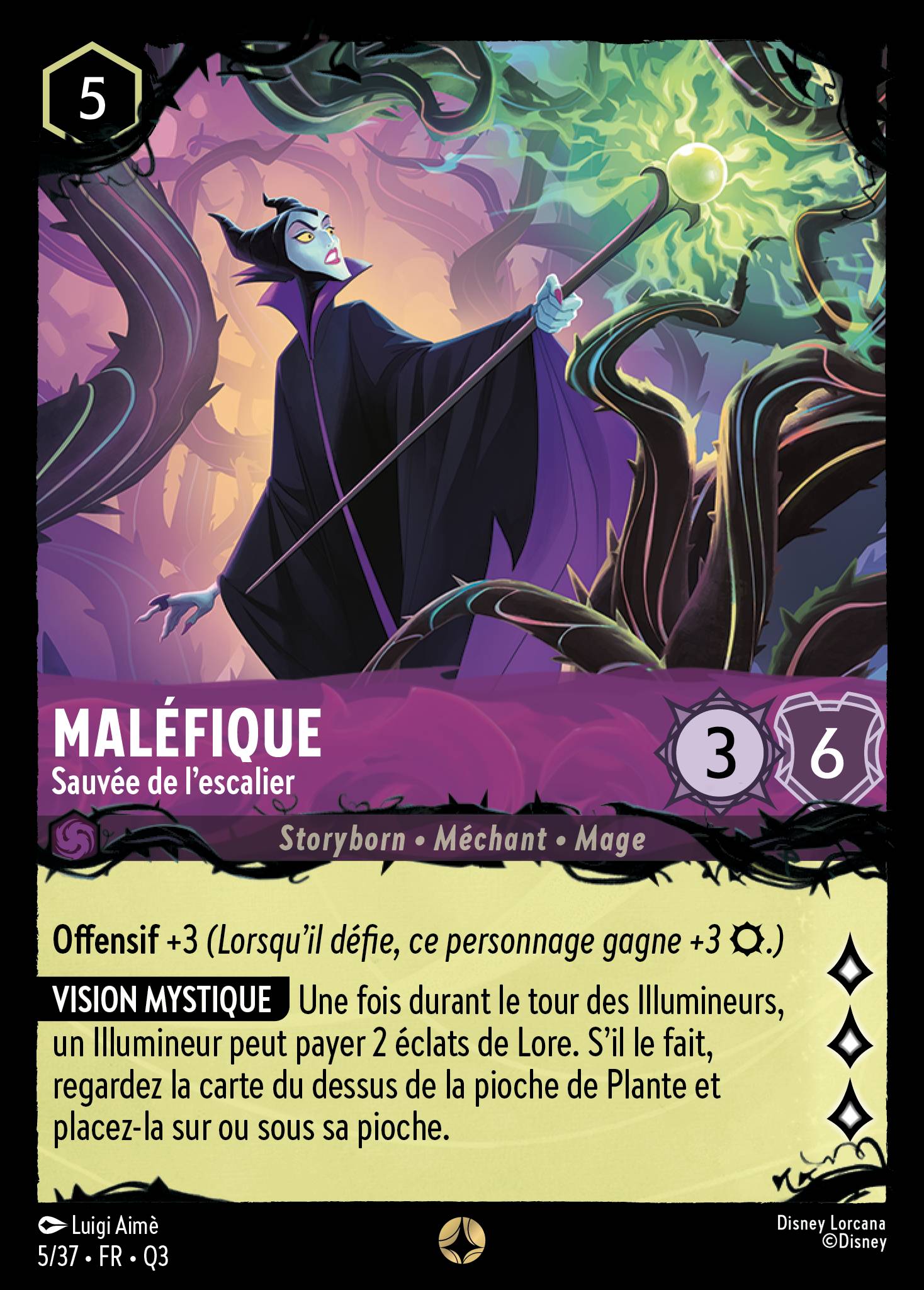 Maléfique · Sauvée de l'escalier