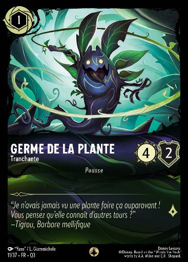 Germe de la Plante