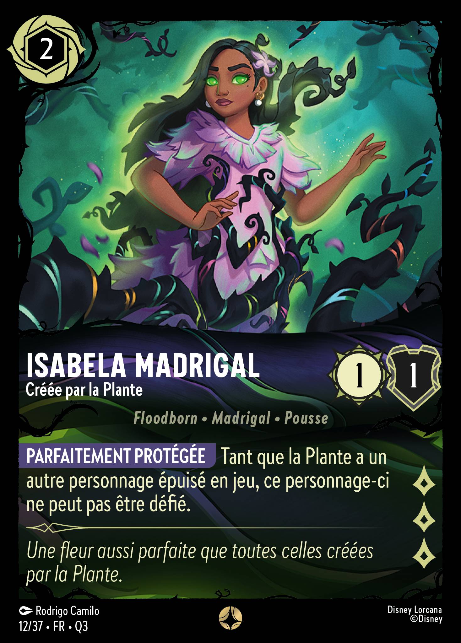 Isabela Madrigal · Créée par la Plante
