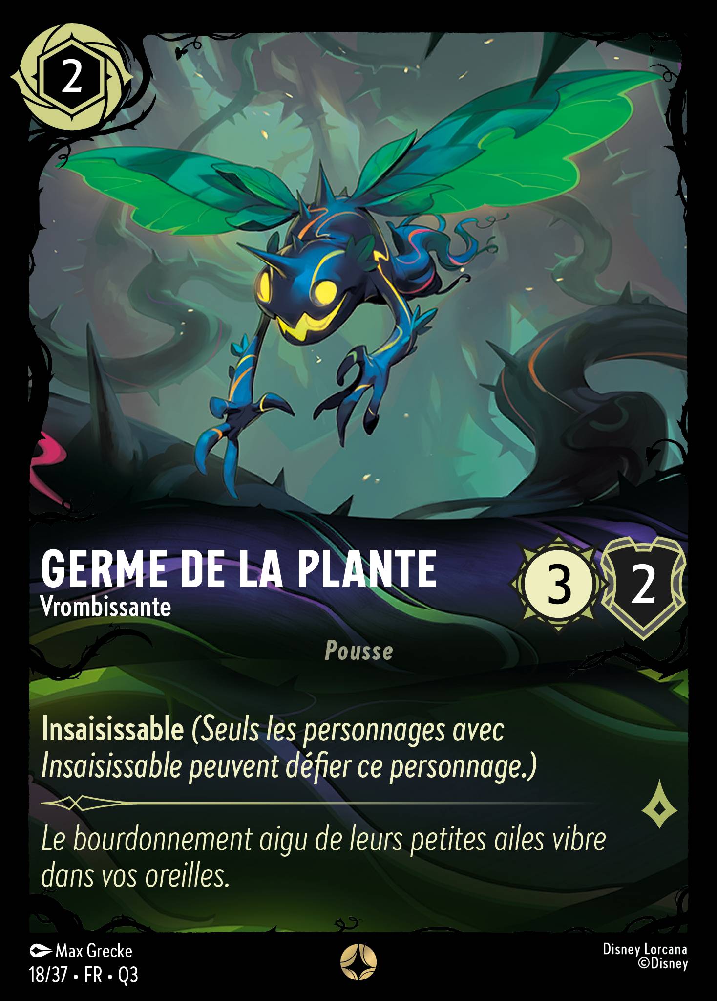 Germe de la Plante · Vrombissante