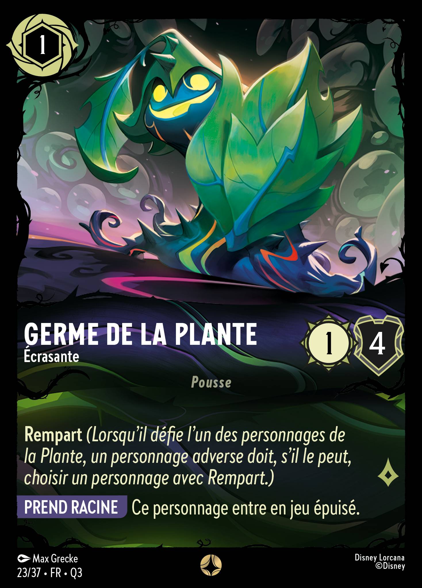 Germe de la Plante · Écrasante