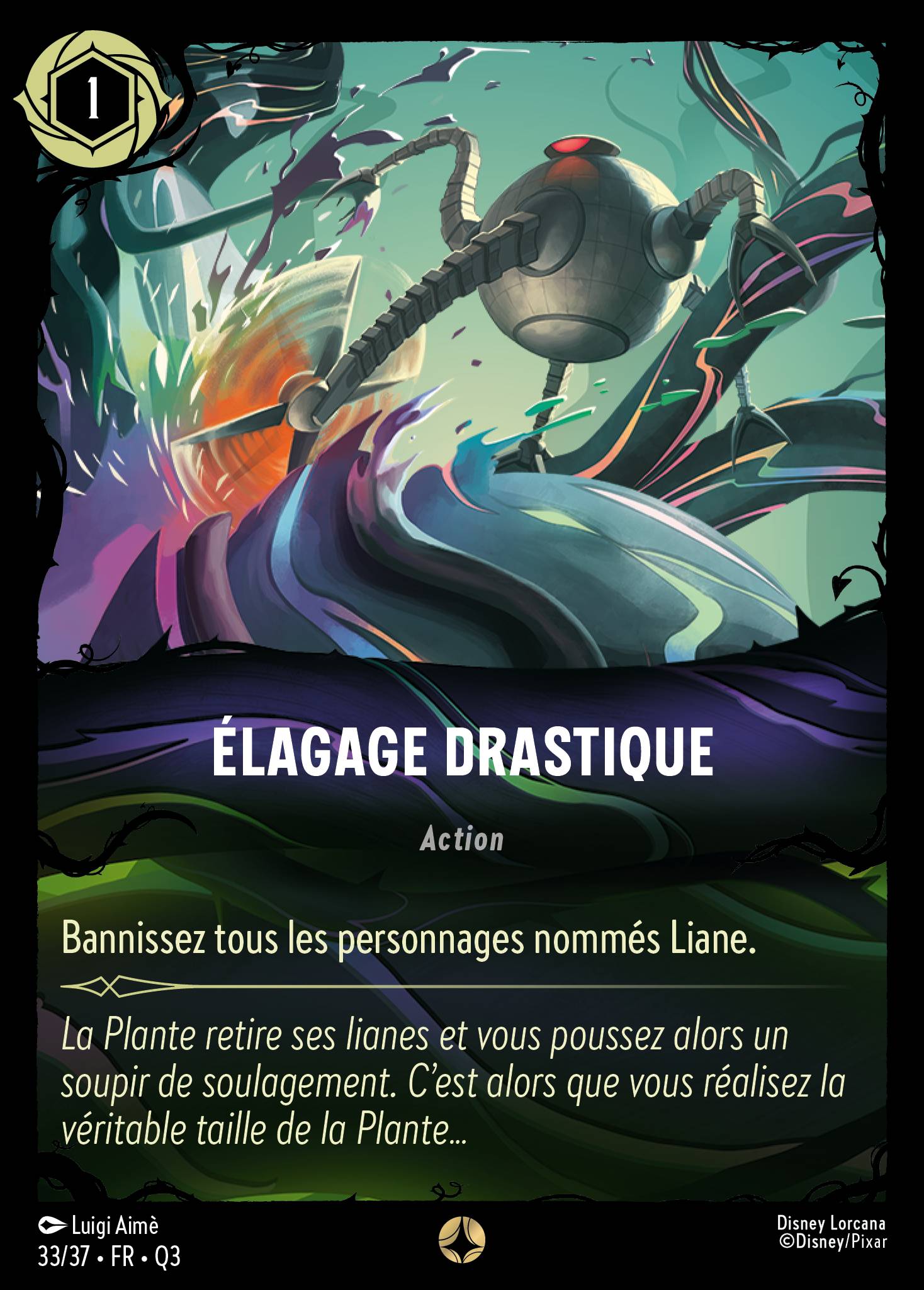 Élagage drastique