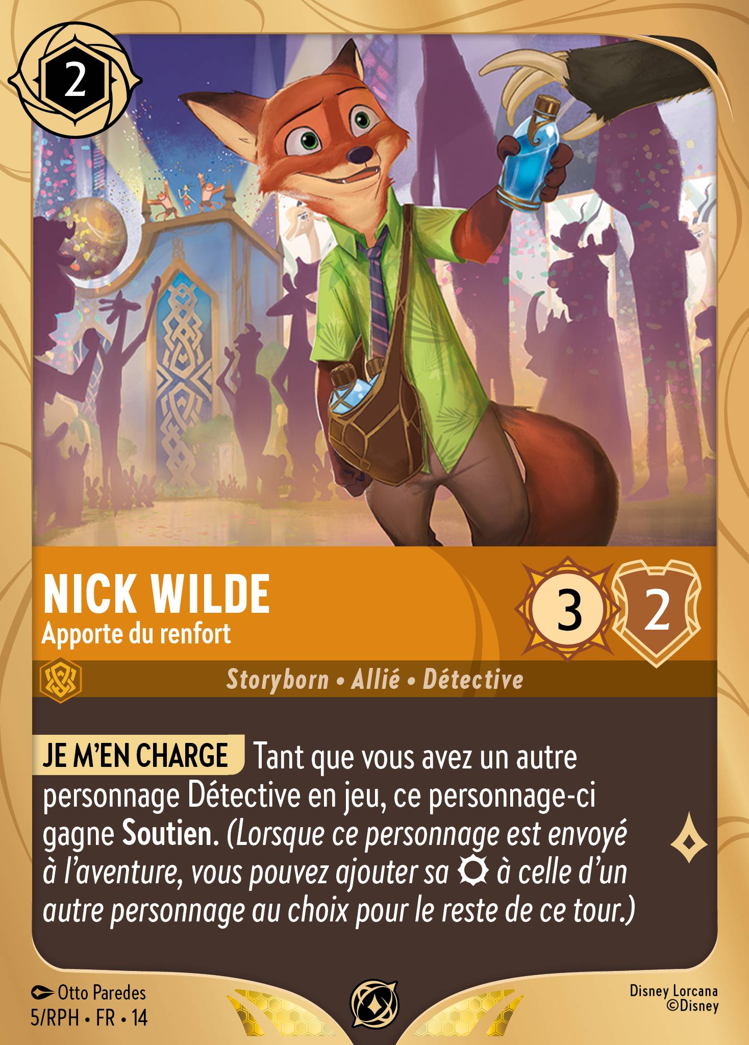 Nick Wilde · Apporte du renfort