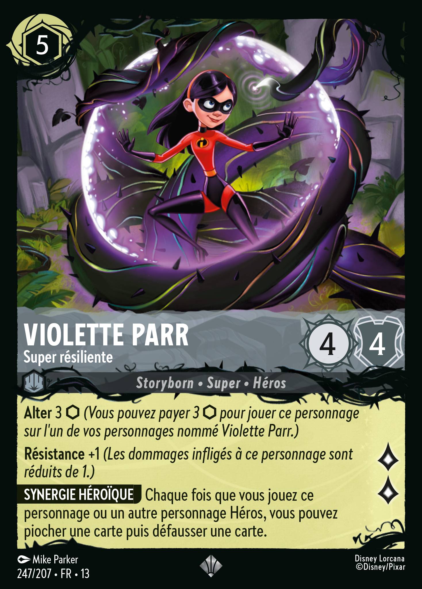 Violette Parr · Super résiliente