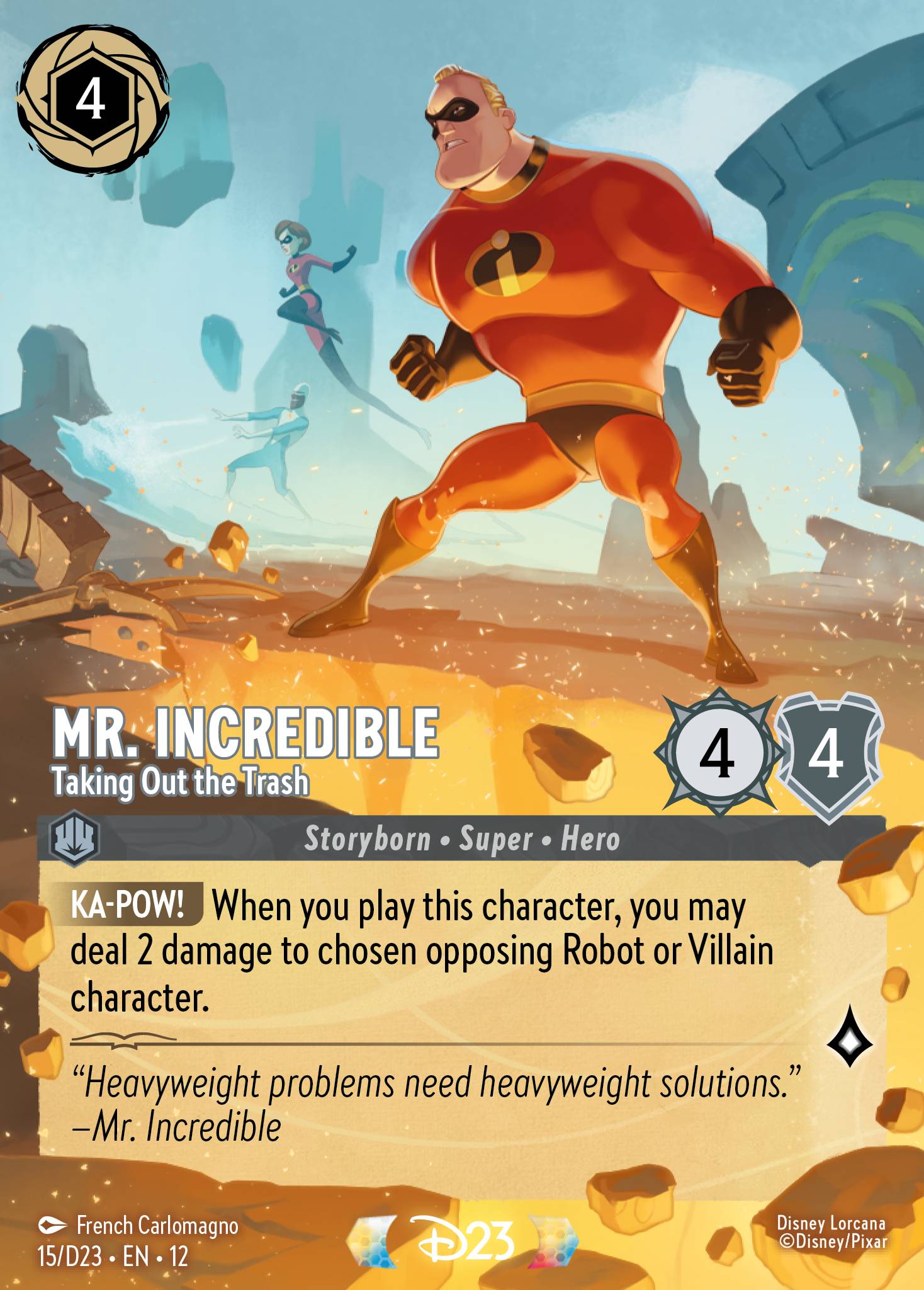 Mr. Incredible · Taking Out the Trash
