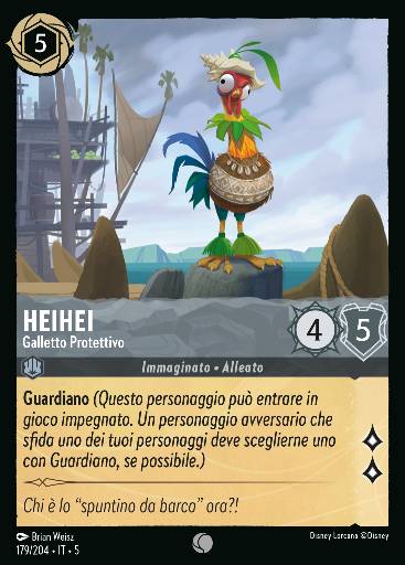 Heihei · Galletto Protettivo