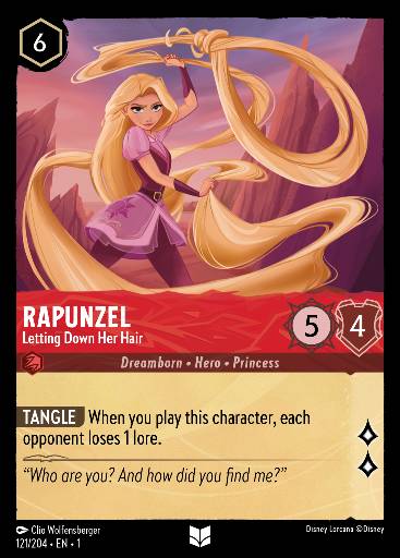 Rapunzel · Letting Down Her Hair