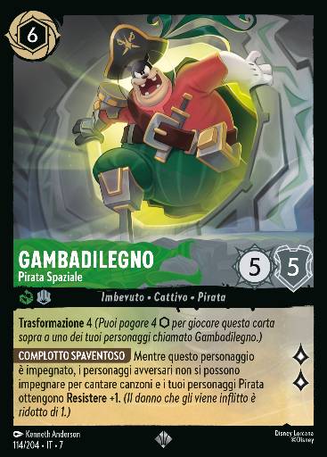 Gambadilegno · Pirata Spaziale