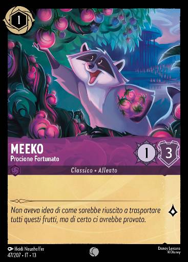 Meeko · Procione Fortunato