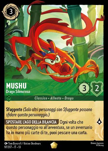 Mushu · Drago Silenzioso