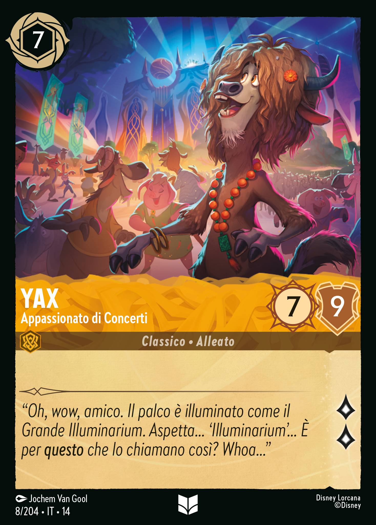 Yax · Appassionato di Concerti