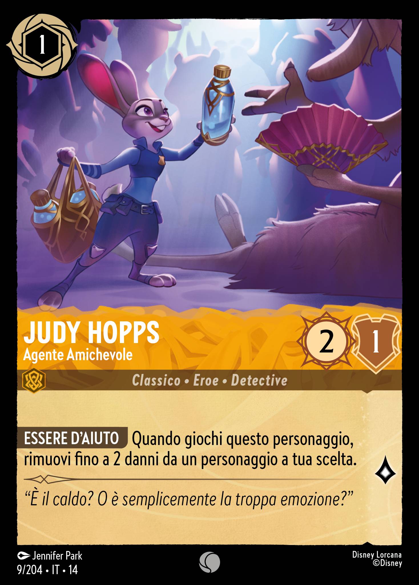 Judy Hopps · Agente Amichevole