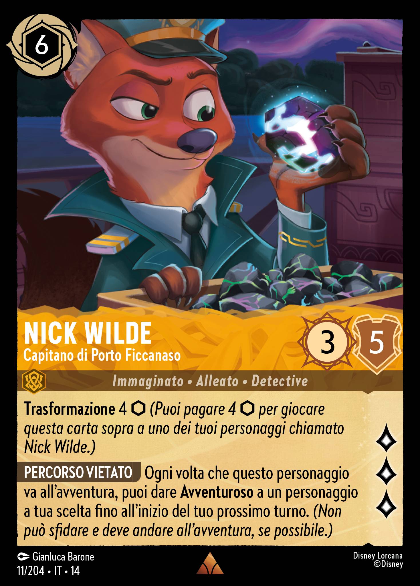 Nick Wilde · Capitano di Porto Ficcanaso