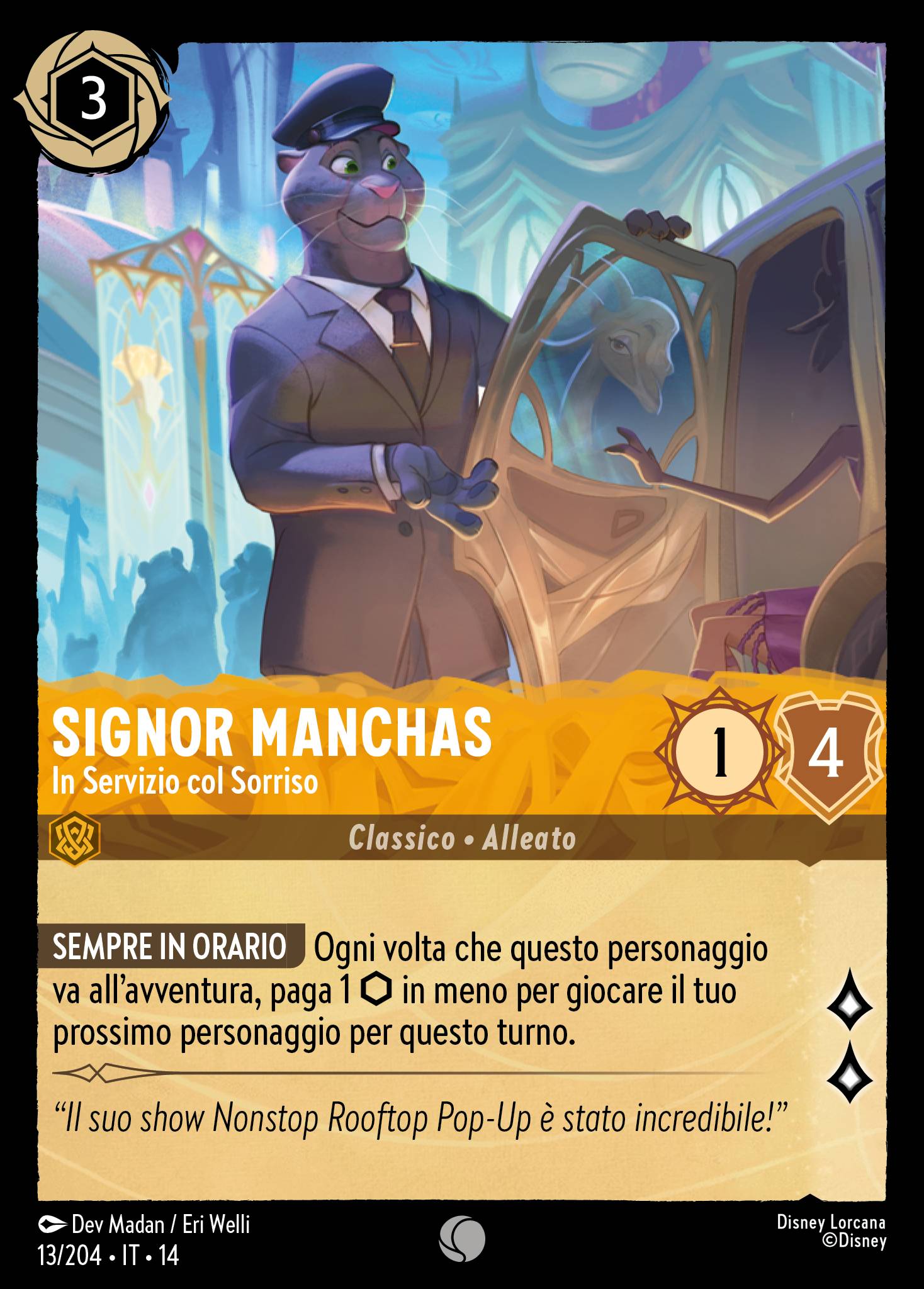 Signor Manchas · In Servizio col Sorriso