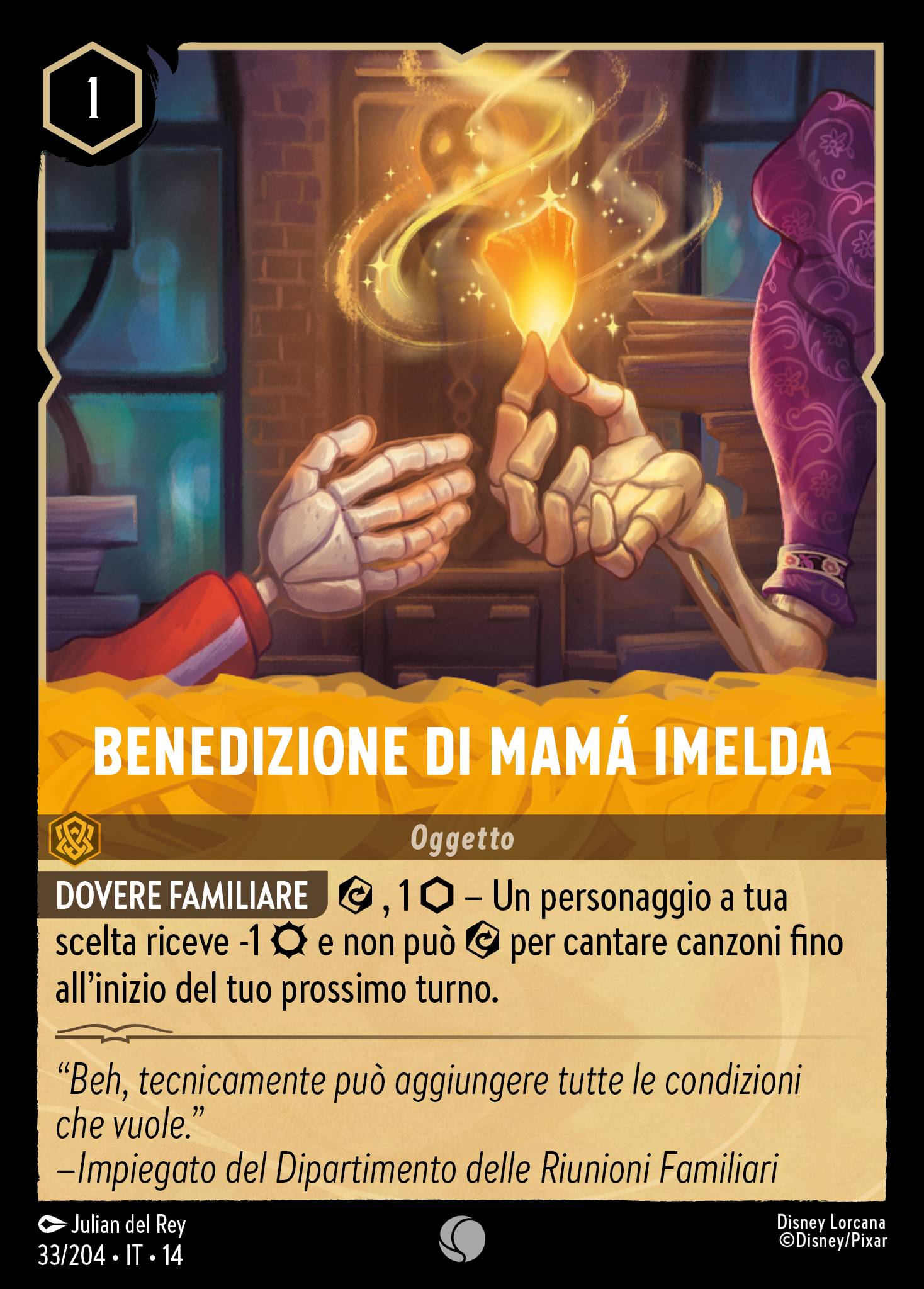 Benedizione di Mamá Imelda