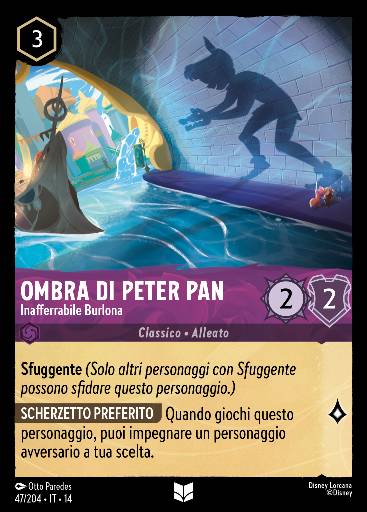Ombra di Peter Pan