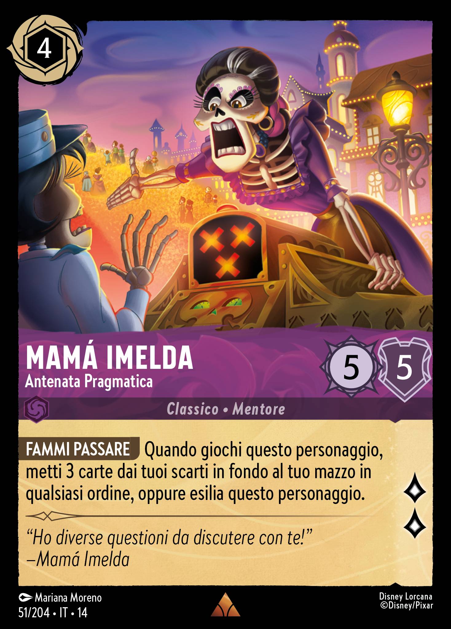 Mamá Imelda · Antenata Pragmatica