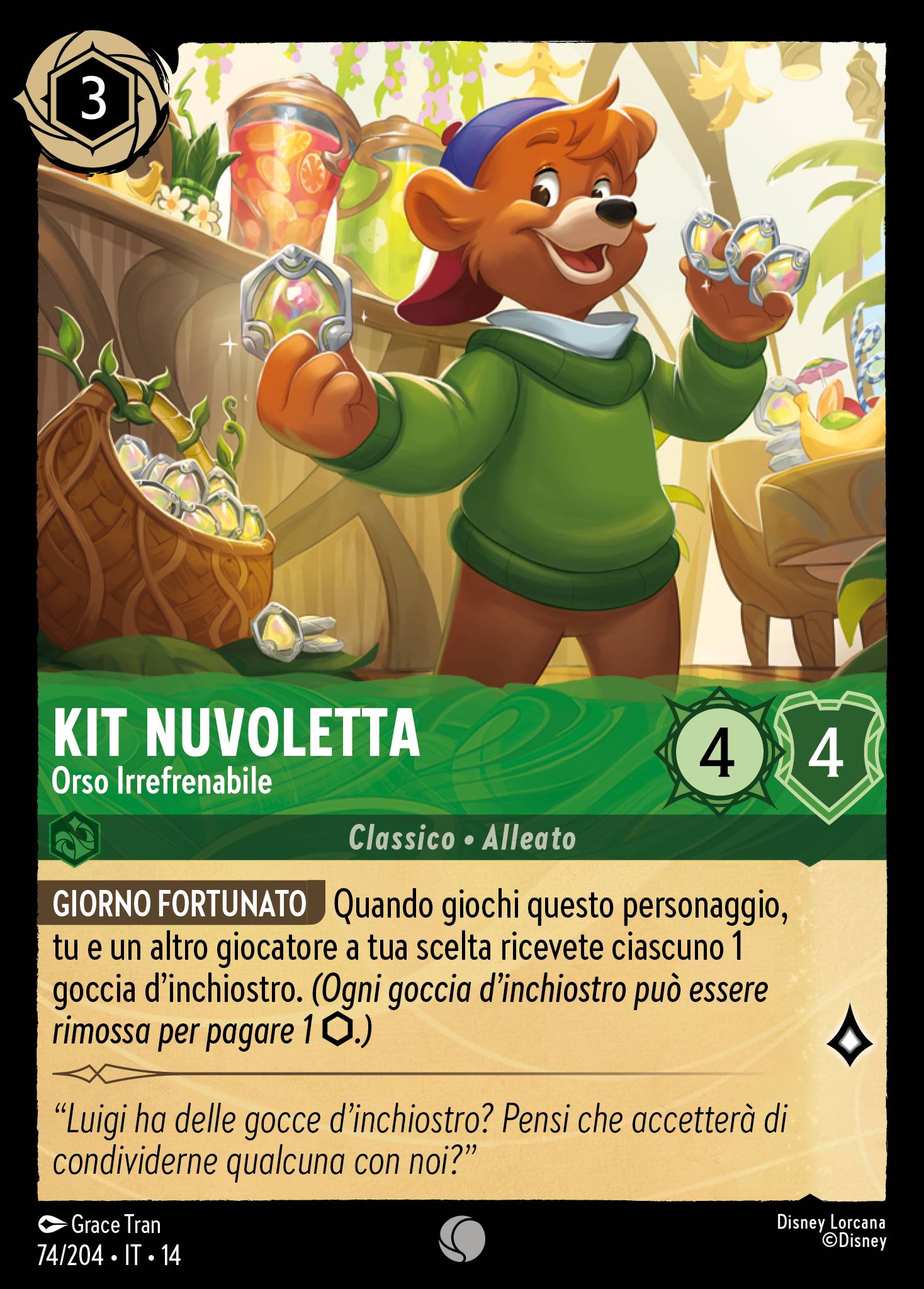 Kit Nuvoletta · Orso Irrefrenabile