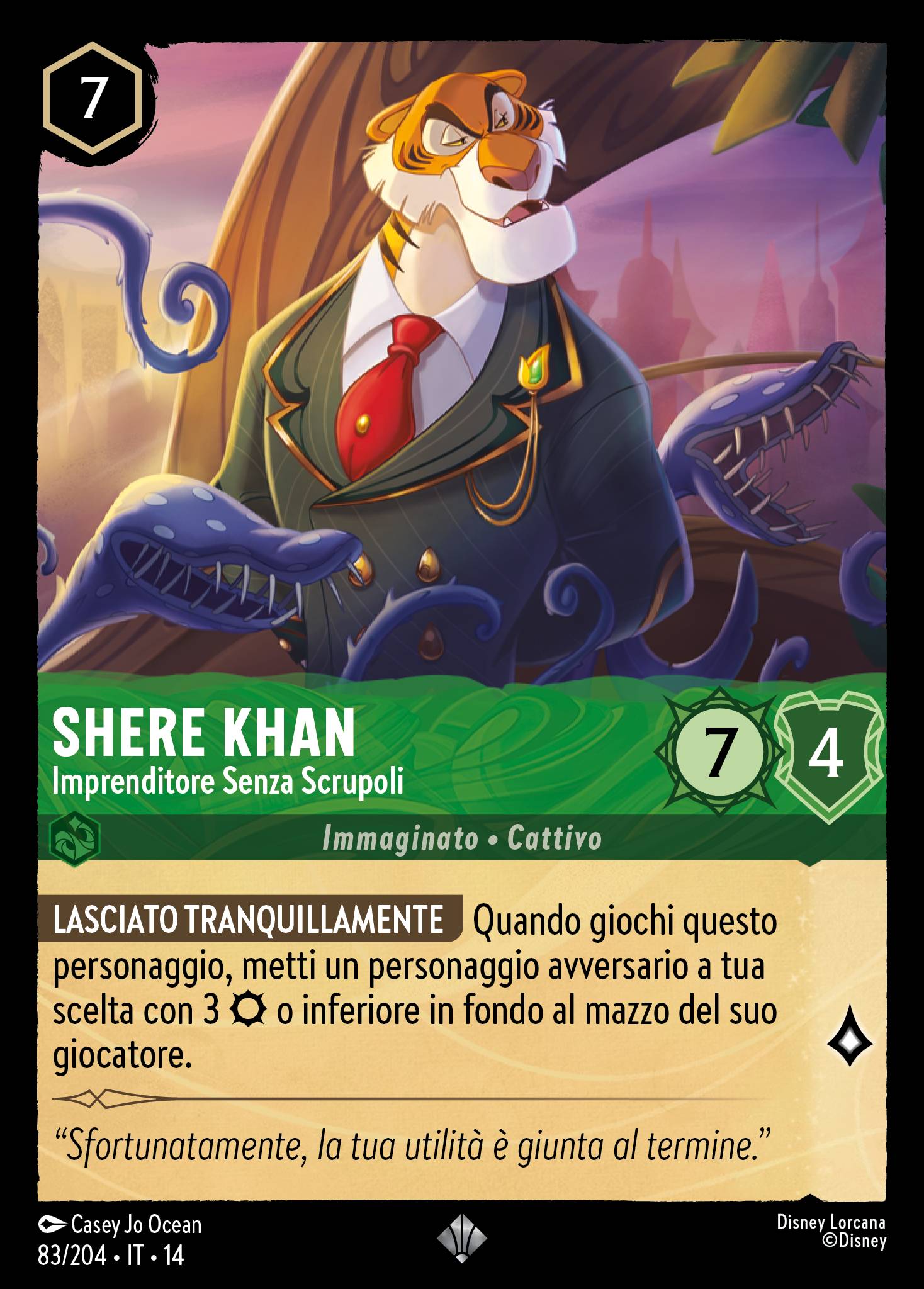 Shere Khan · Imprenditore Senza Scrupoli