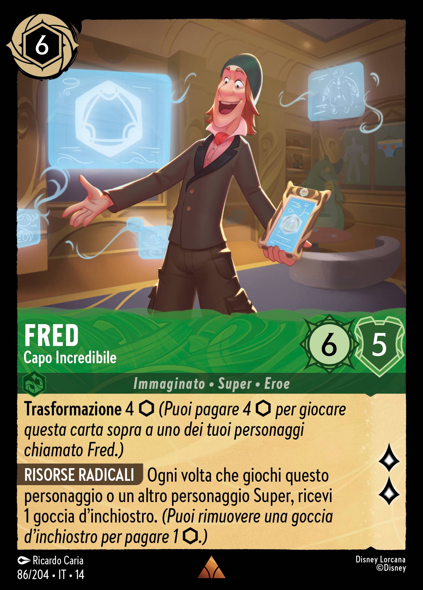 Fred · Capo Incredibile