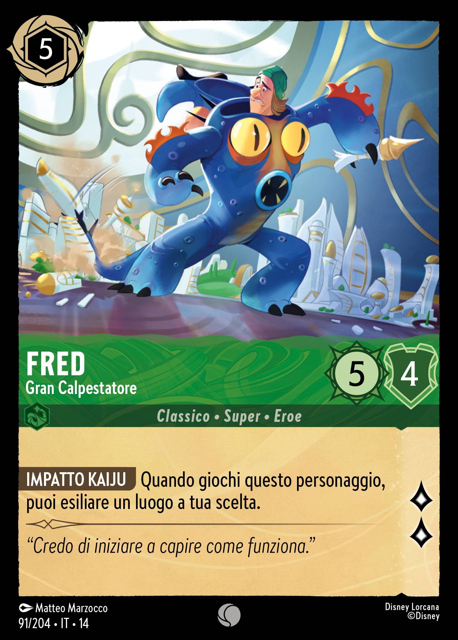 Fred · Gran Calpestatore