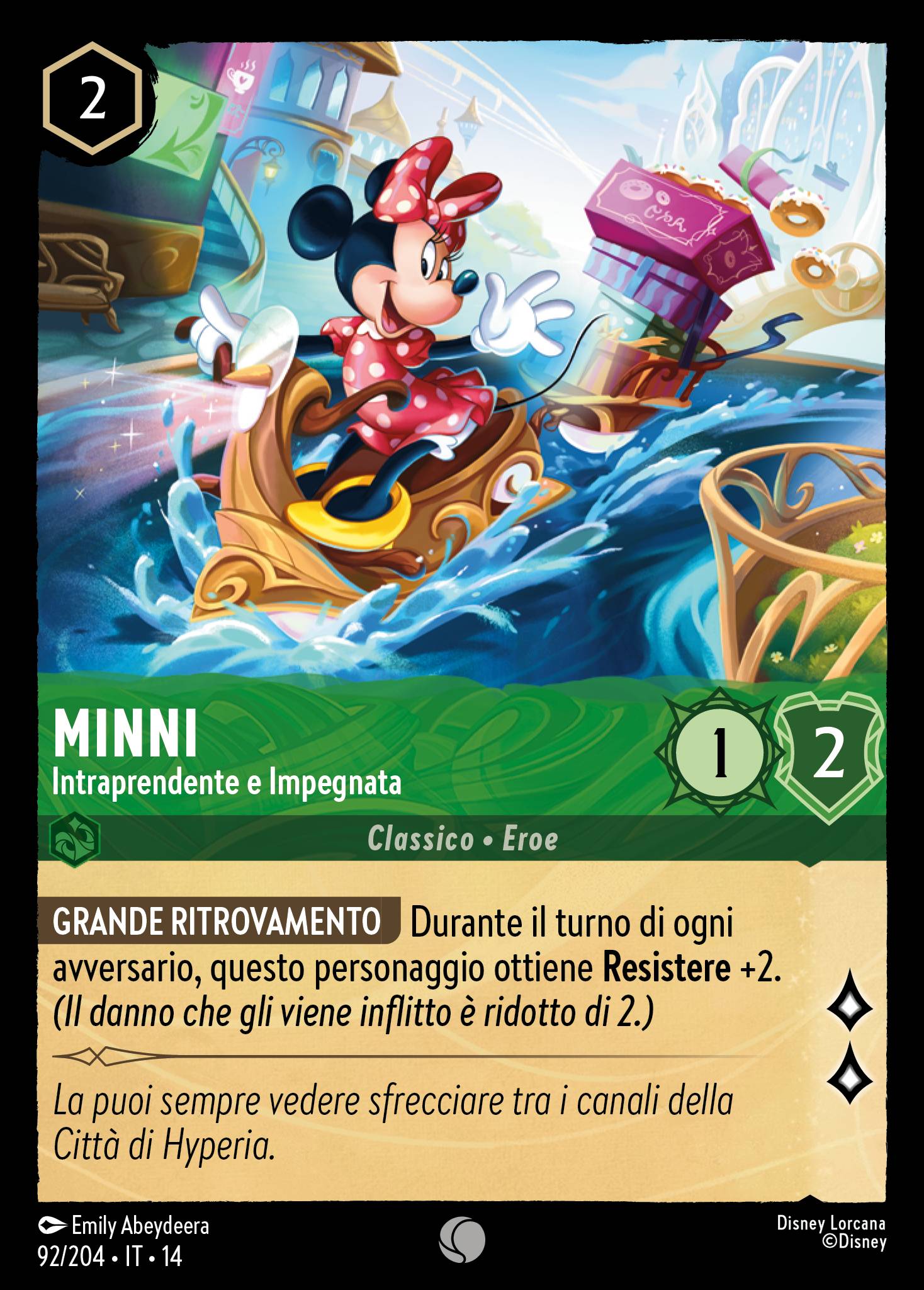 Minni · Intraprendente e Impegnata