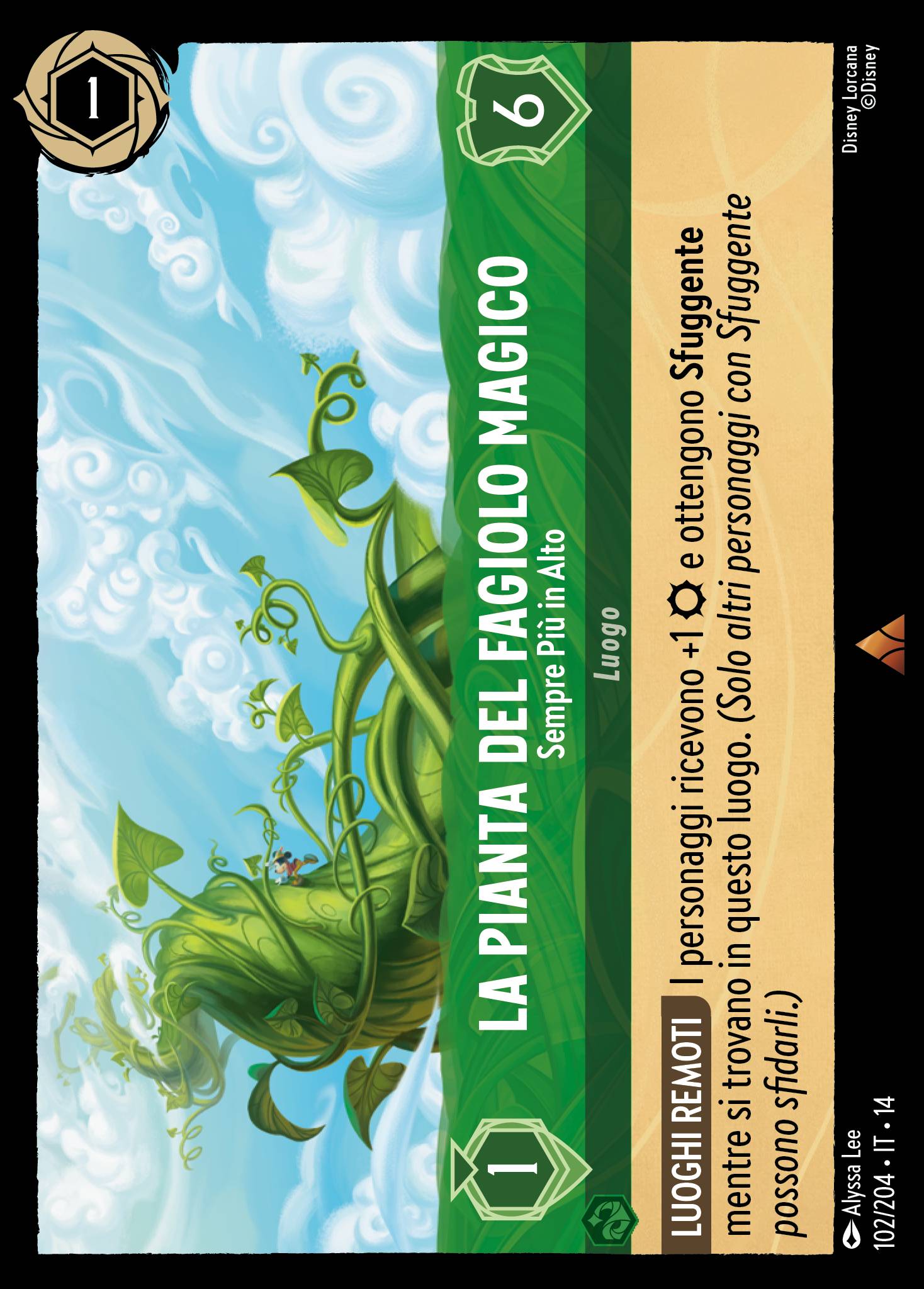 La Pianta del Fagiolo Magico · Sempre Più in Alto