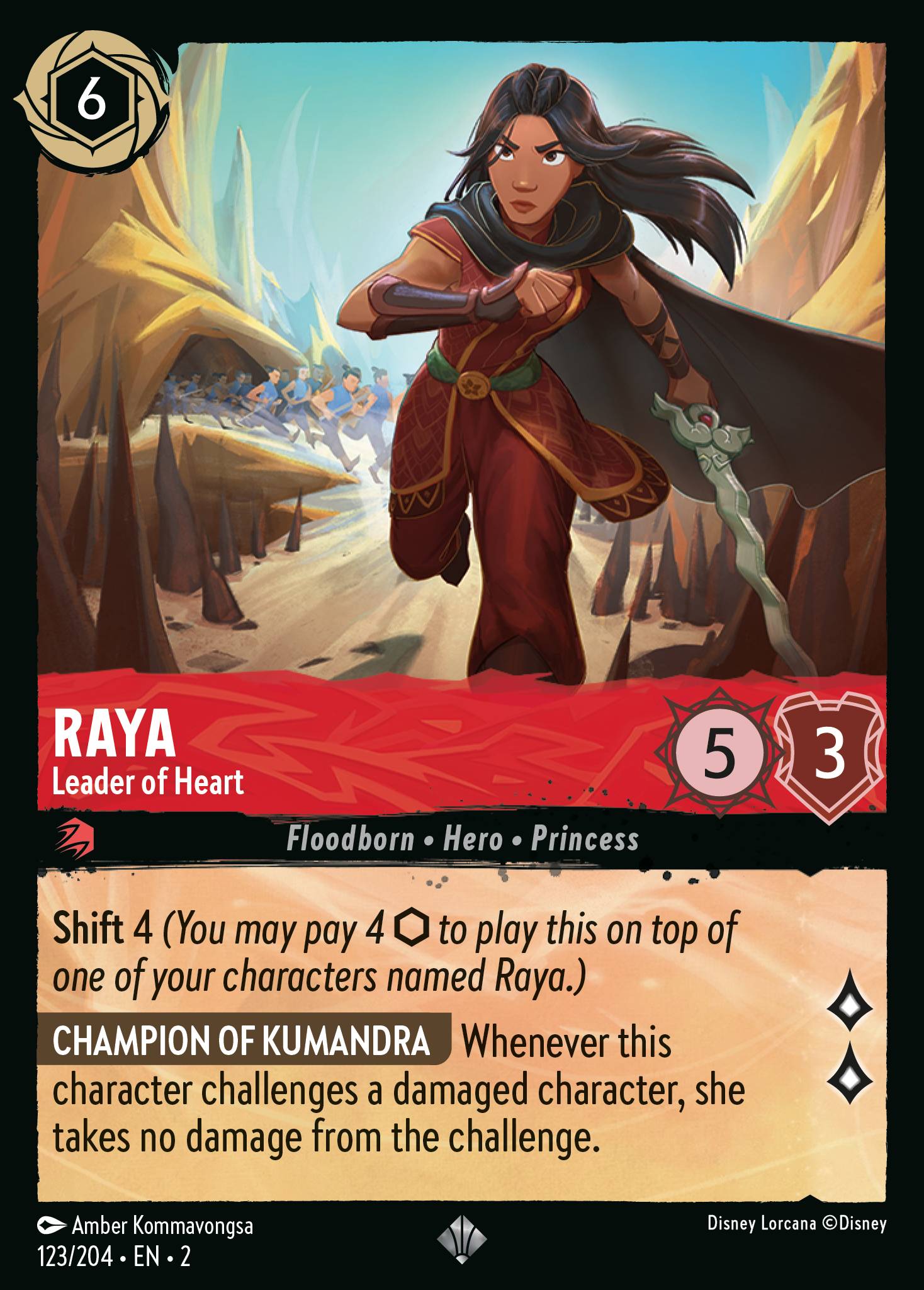Raya · Leader of Heart