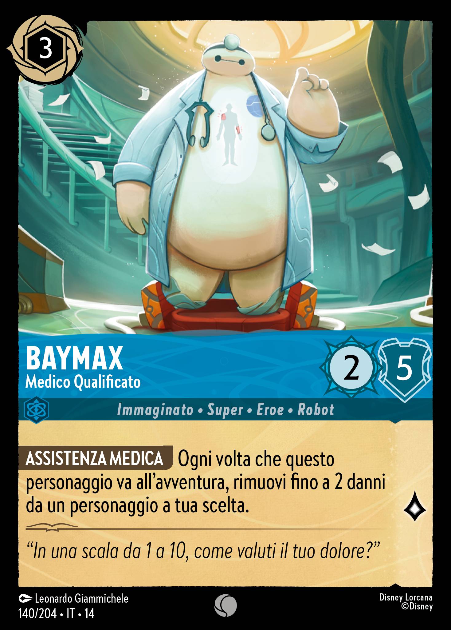 Baymax · Medico Qualificato