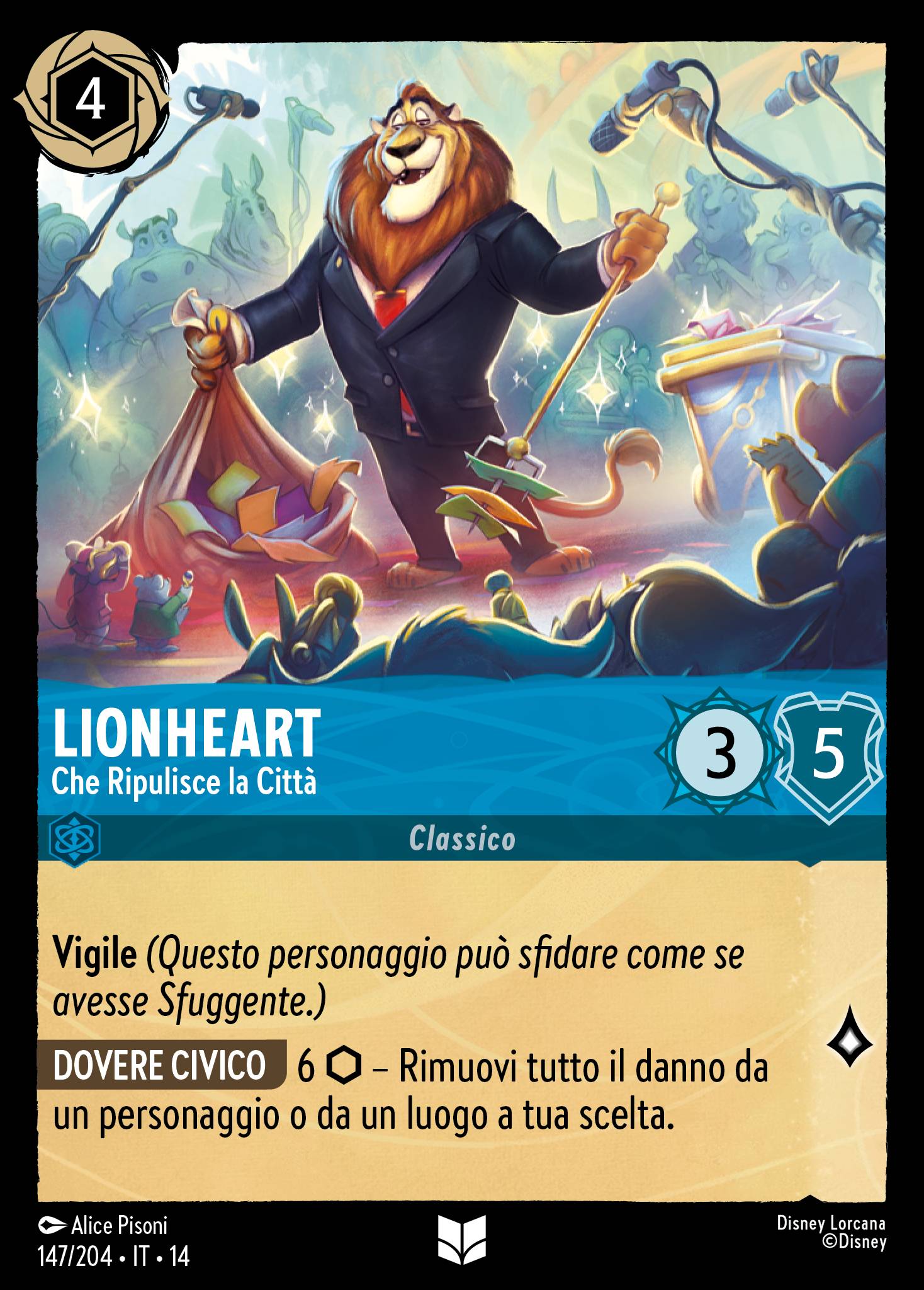 Lionheart · Che Ripulisce la Città