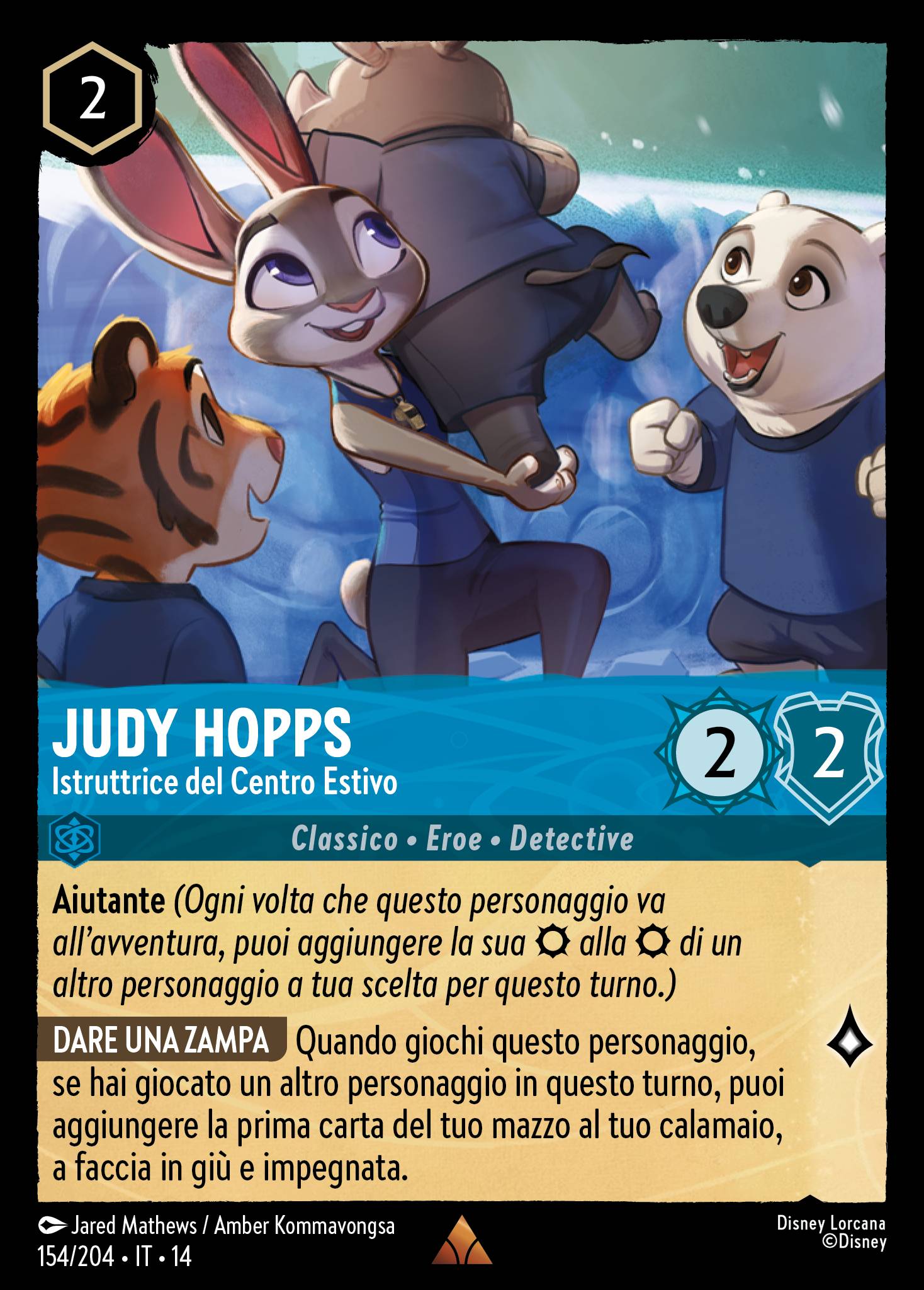 Judy Hopps · Istruttrice del Centro Estivo