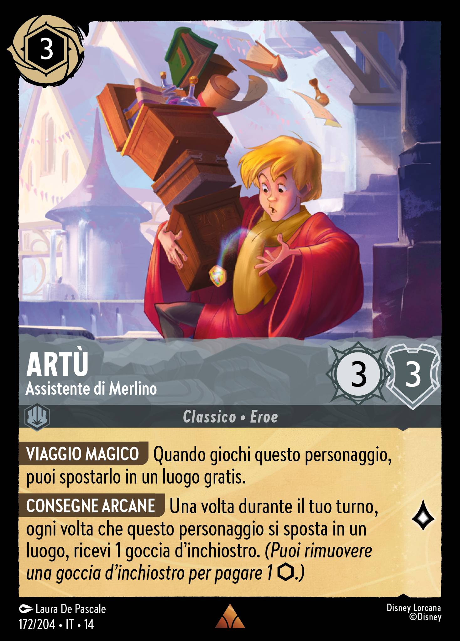 Artù · Assistente di Merlino